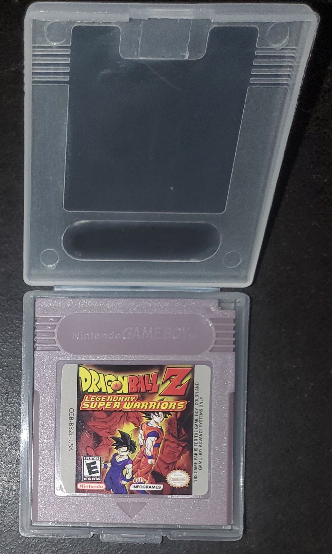Dragonball Z Legendary Super Warriors GBC Video Game Boy Color DBZ 2002