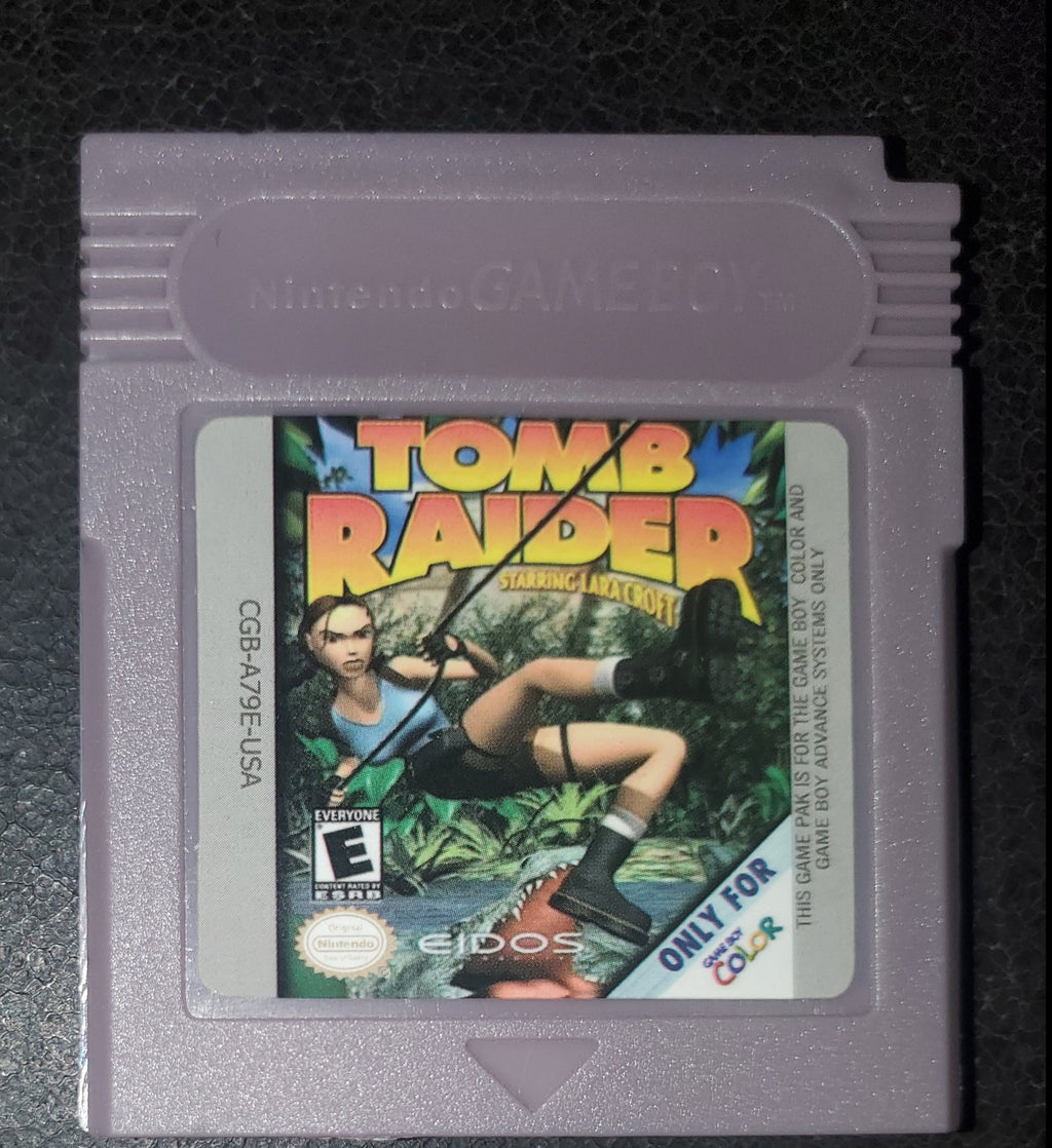 Tomb Raider GBC Video Game Catridge Gameboy Color 2000