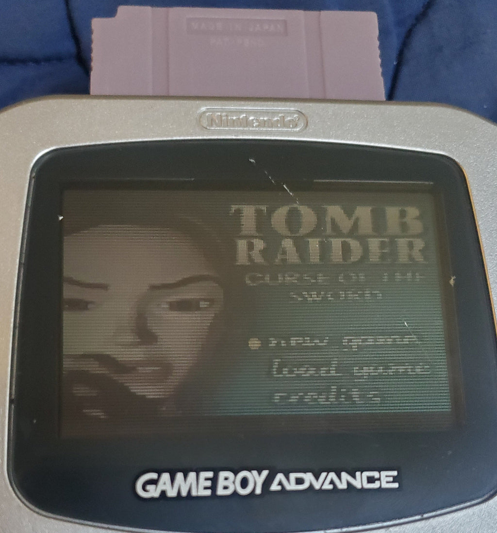Tomb Raider Curse of the Sword GBC Video Game Boy Color 2001