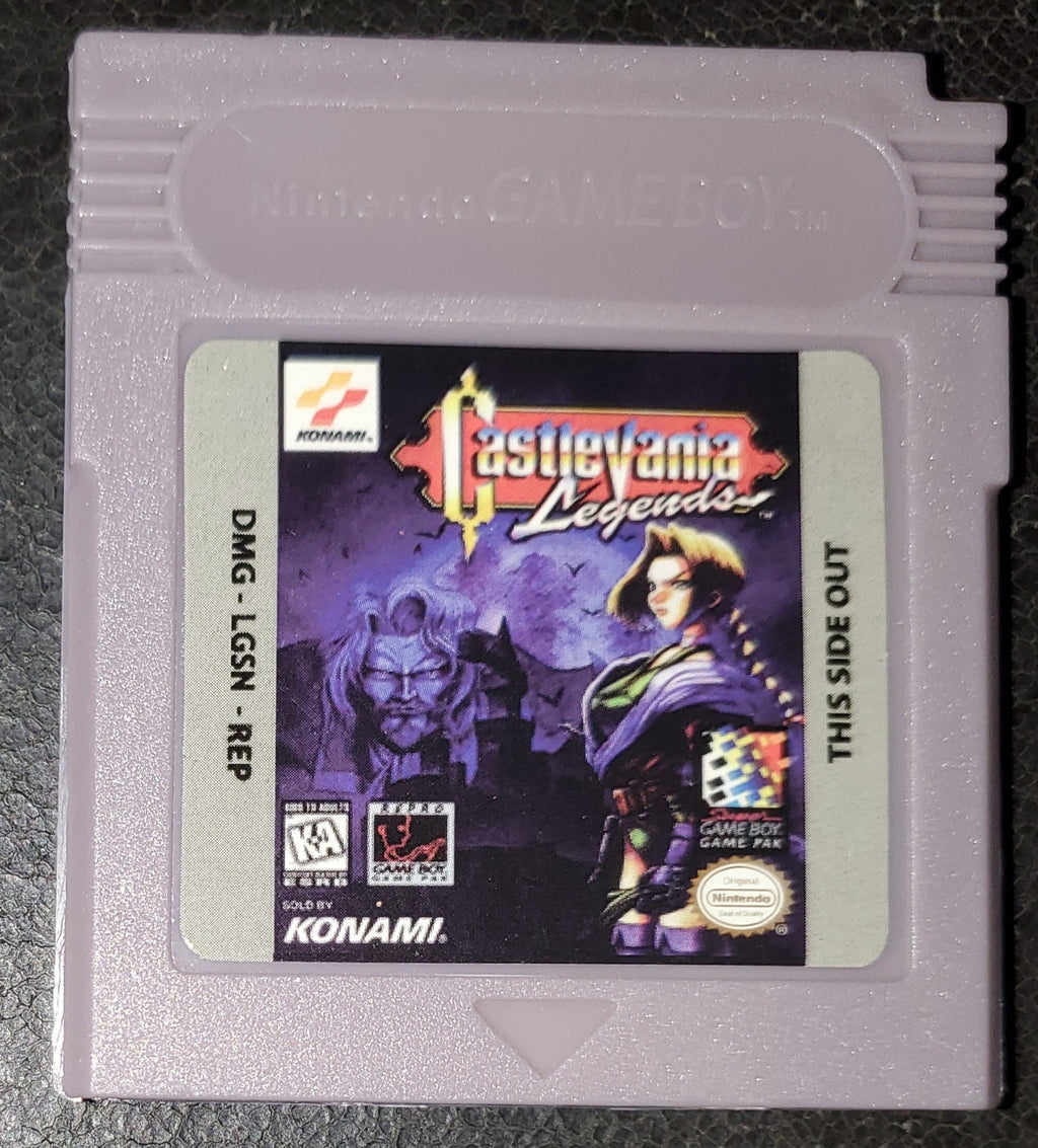 Castlevania Legends GB Video Game Catridge Gameboy 1997