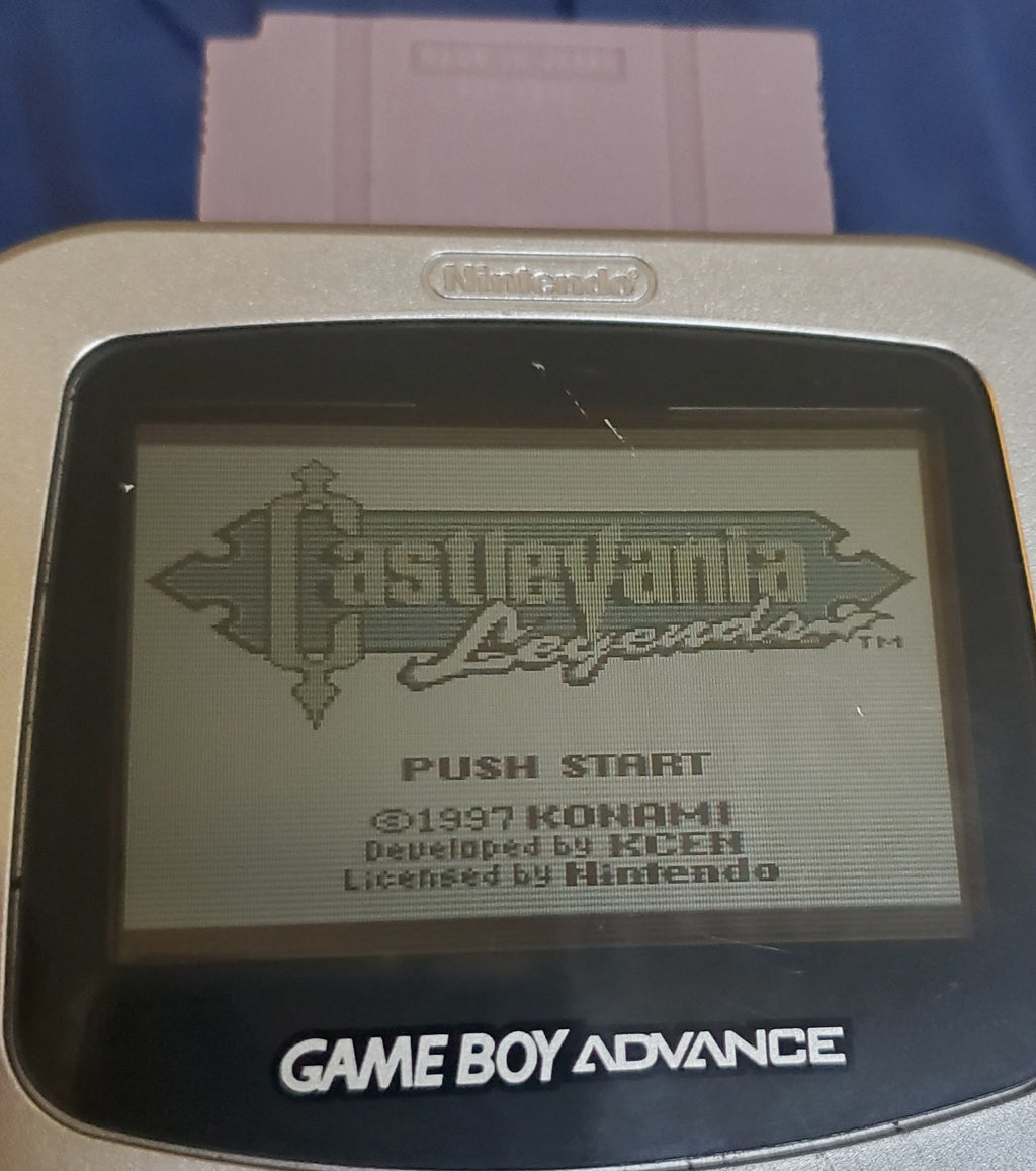 Castlevania Legends GB Video Game Catridge Gameboy 1997