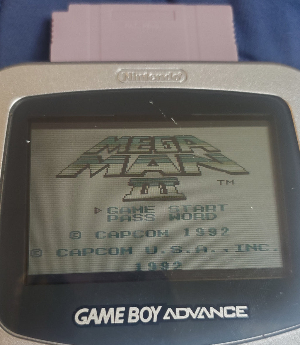 Mega Man 3 III GB Video Game Cartridge Game Boy 1992