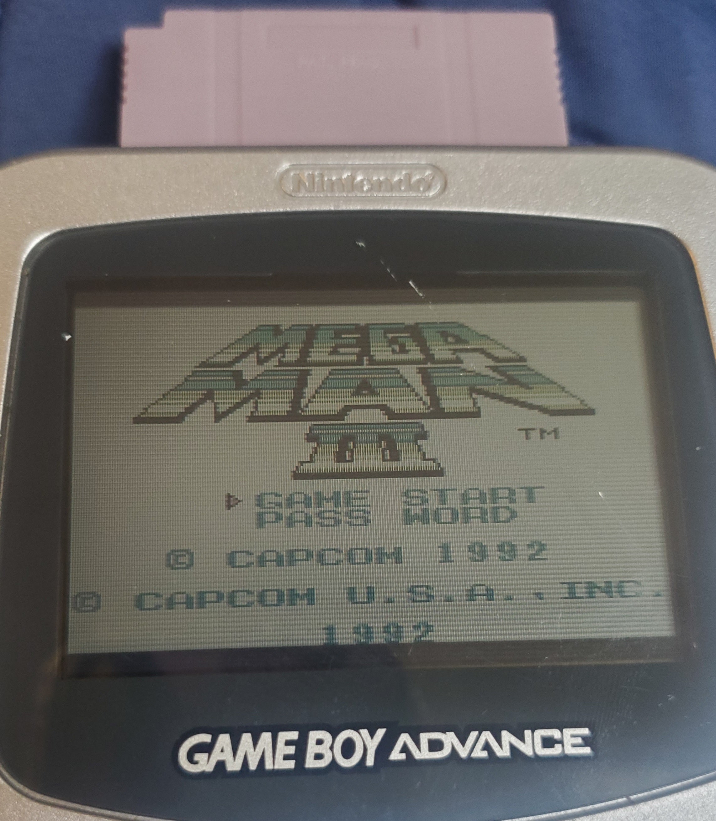 Mega Man 3 III GB Video Game Cartridge Game Boy 1992