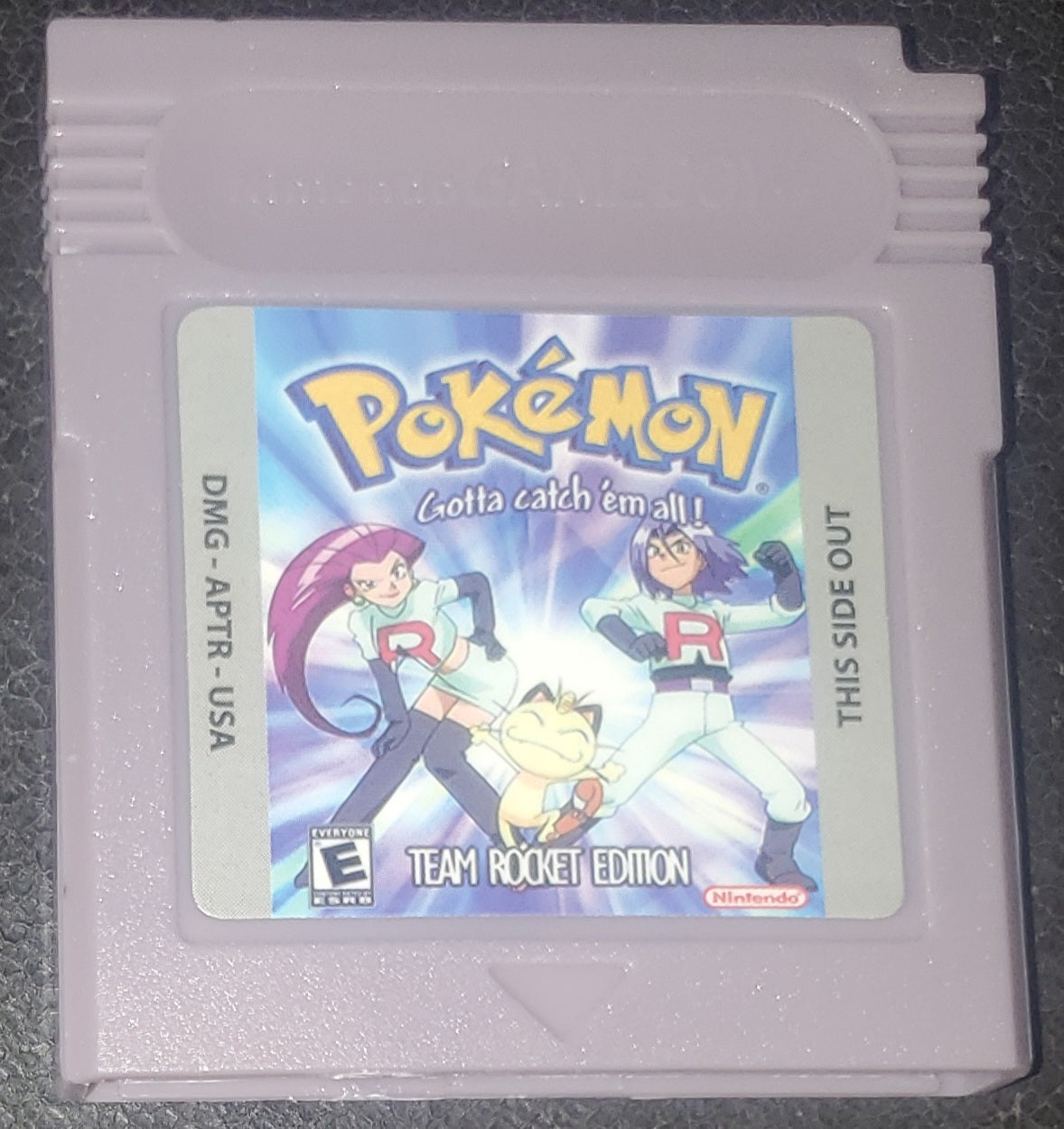 Pokemon Team Rocket Edition GBC ROM Hack Video Game Gameboy Color