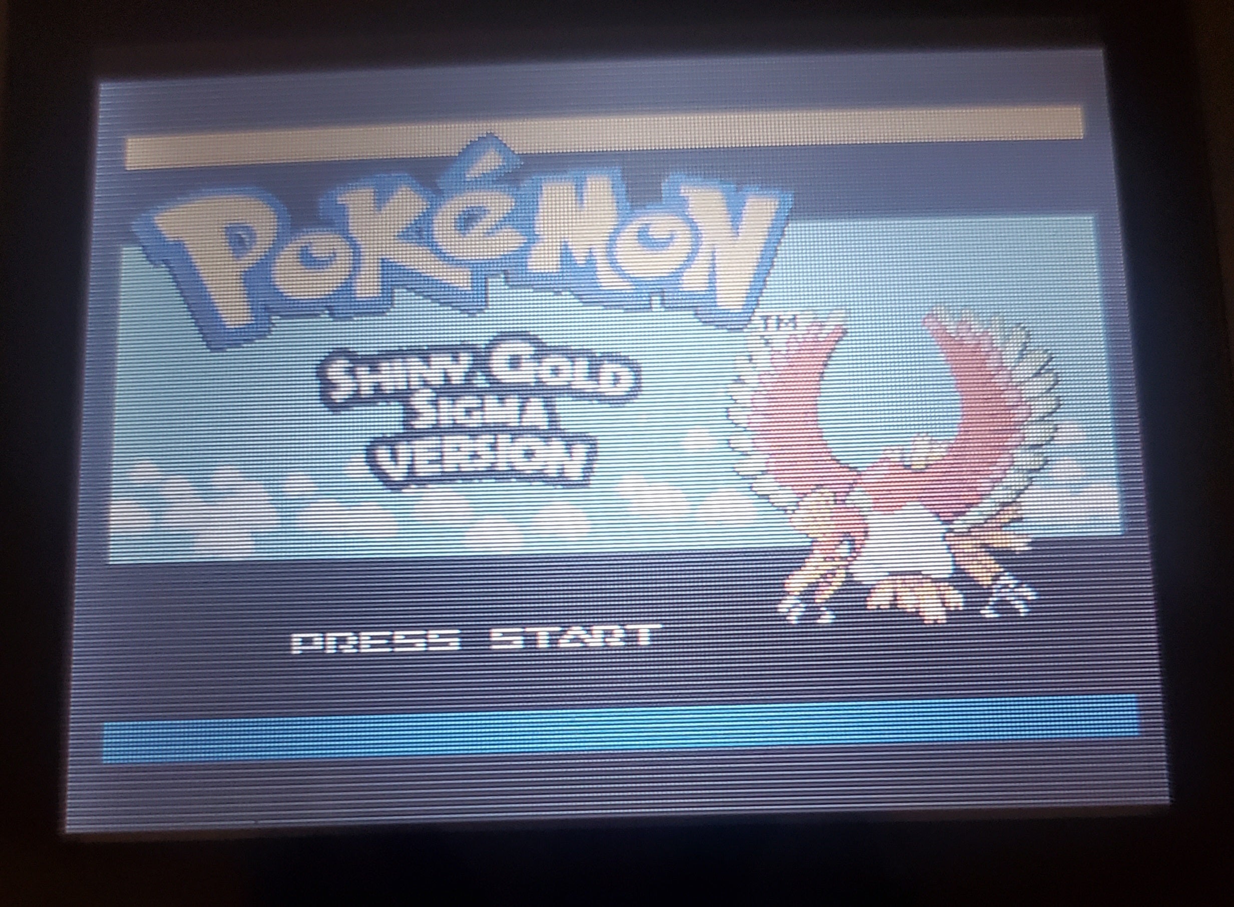 Pokemon ShinyGold Sigma GBA Video Game ROM Game Boy Advance