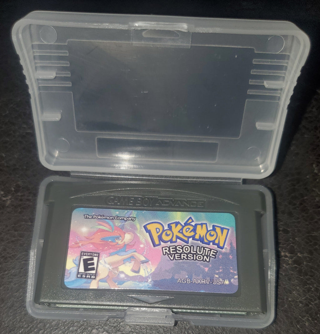 Pokemon Resolute GBA ROM Hack Video Game Custom Gameboy Advance
