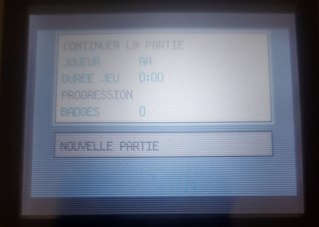 Pokemon Eclat Pourpe GBA ROM Hack Video Game Gameboy Advance French