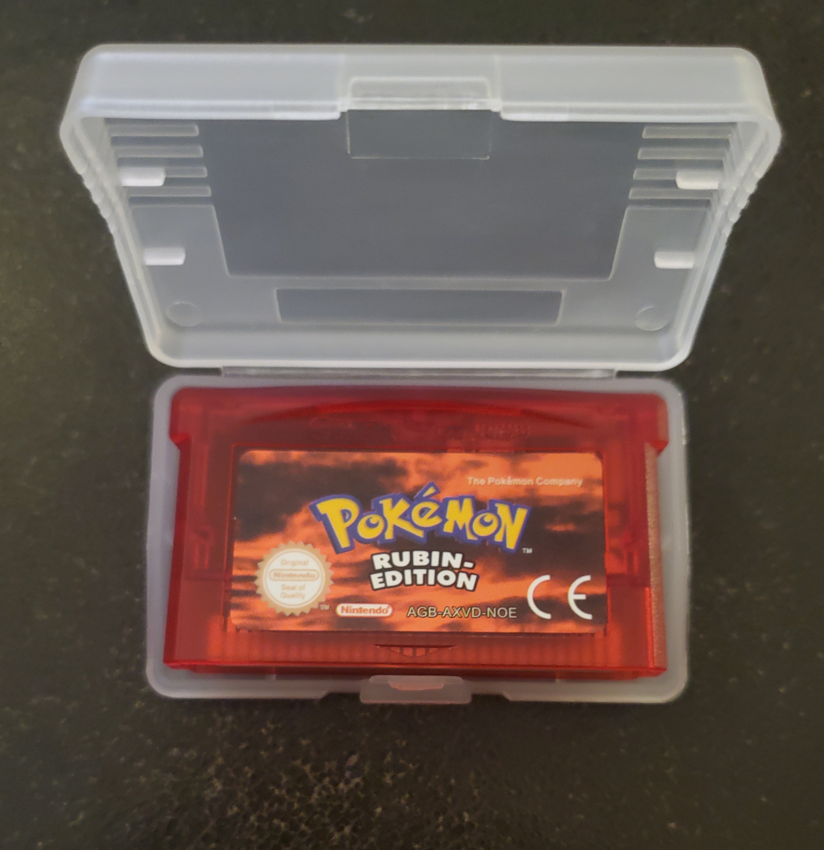 Pokemon Emerald FireRed Ruby Sapphire GBA Video Game French German