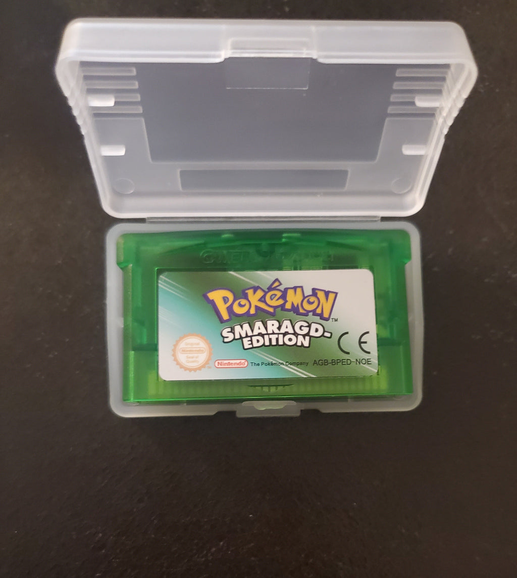 Pokemon Emerald FireRed Ruby Sapphire GBA Video Game French German