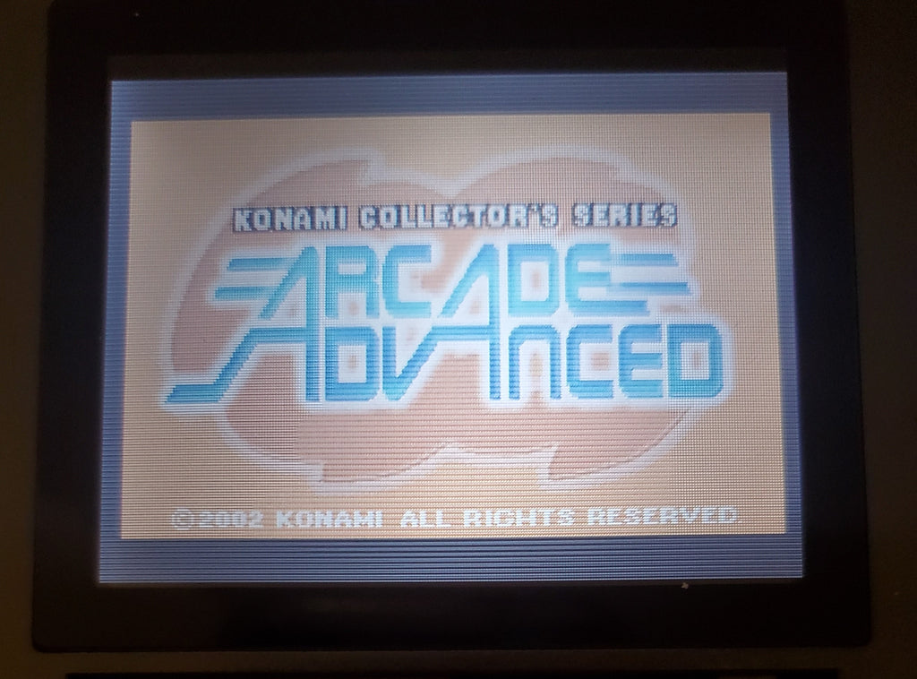 Konami Collector's Series Arcade Advanced GBA Video Game Boy Advance