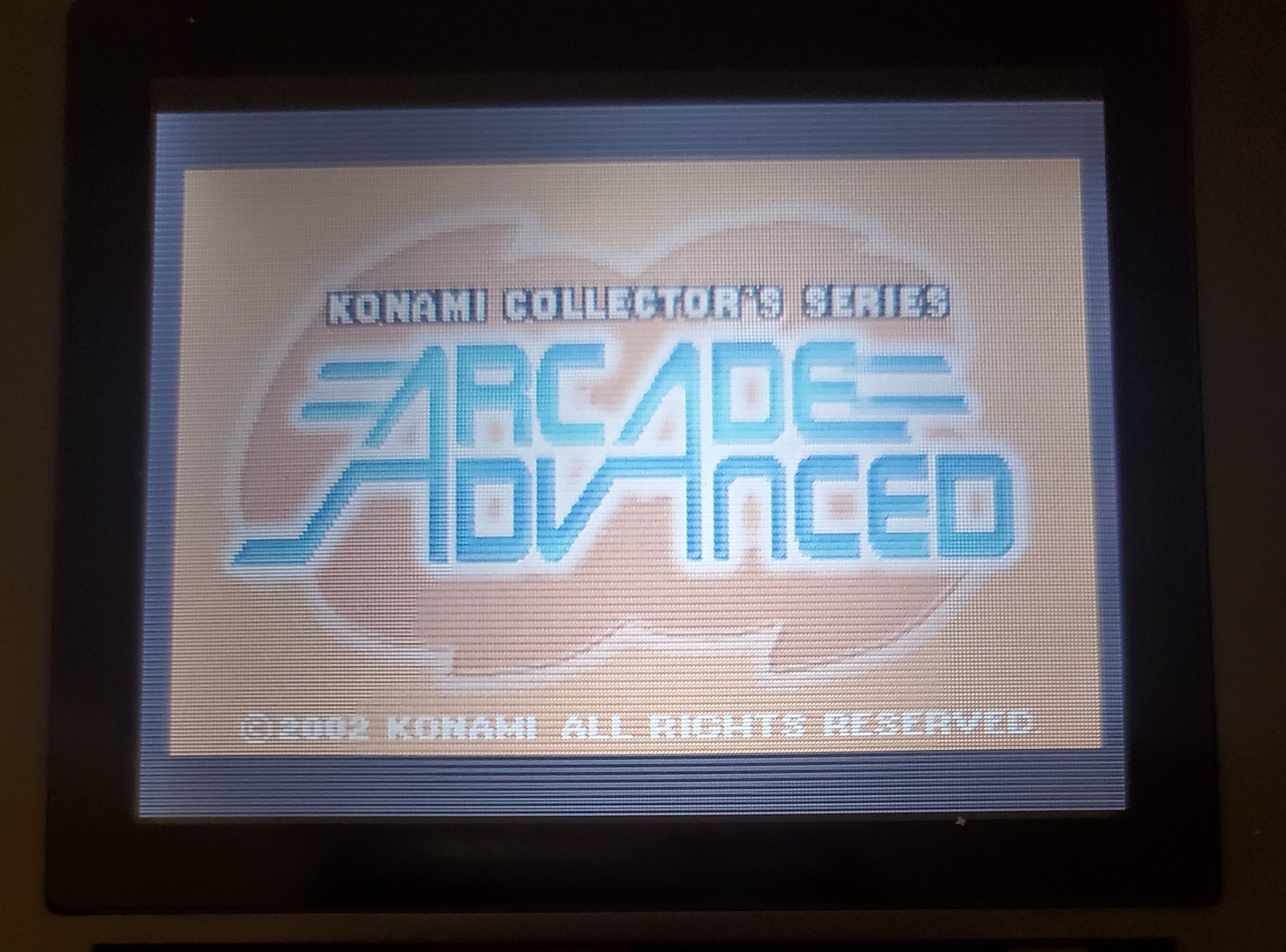 Konami Collector's Series Arcade Advanced GBA Video Game Boy Advance