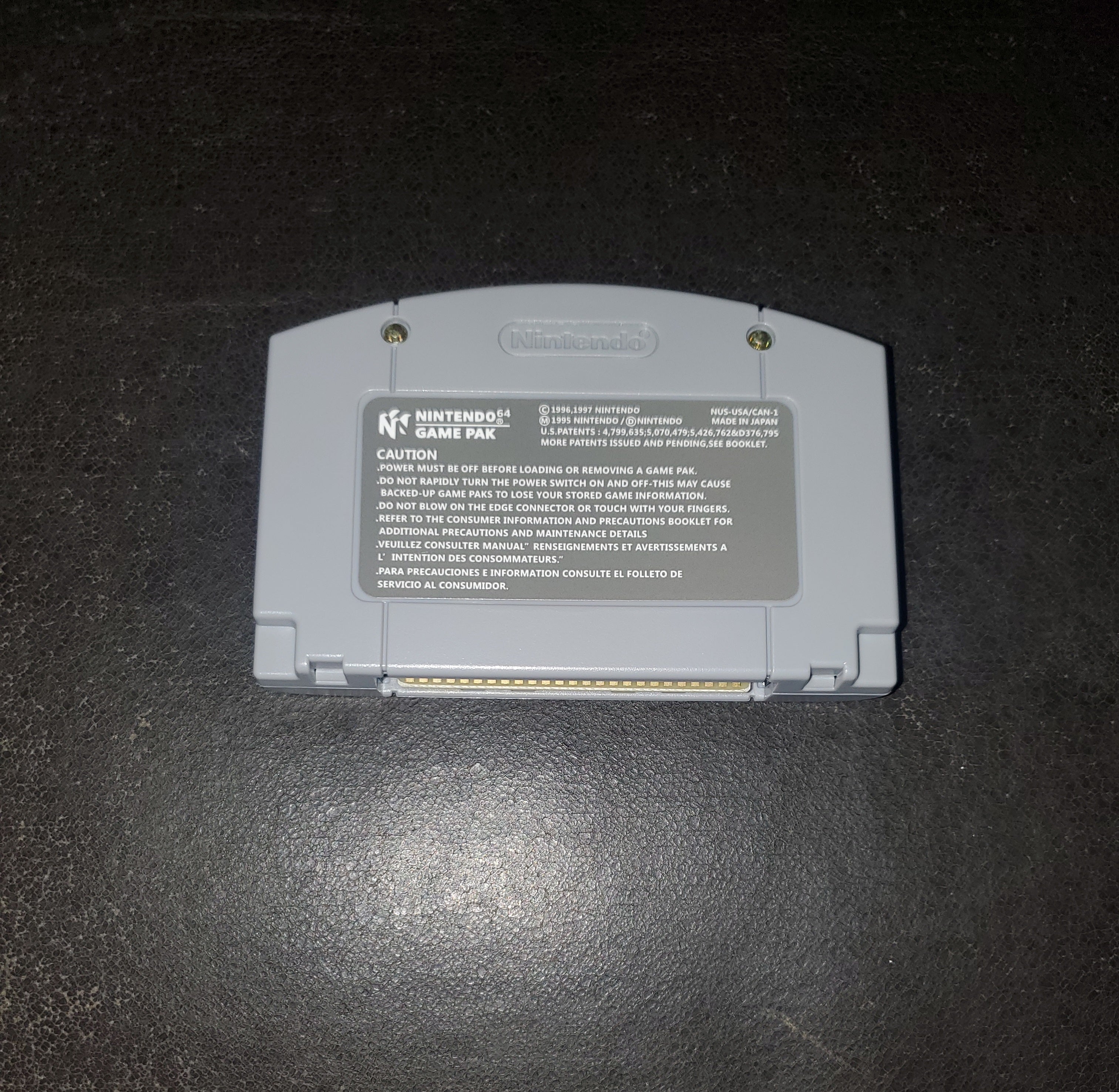 Tom Clancy's Rainbow Six Nintendo 64 N64 Video Game Cartridge 1999