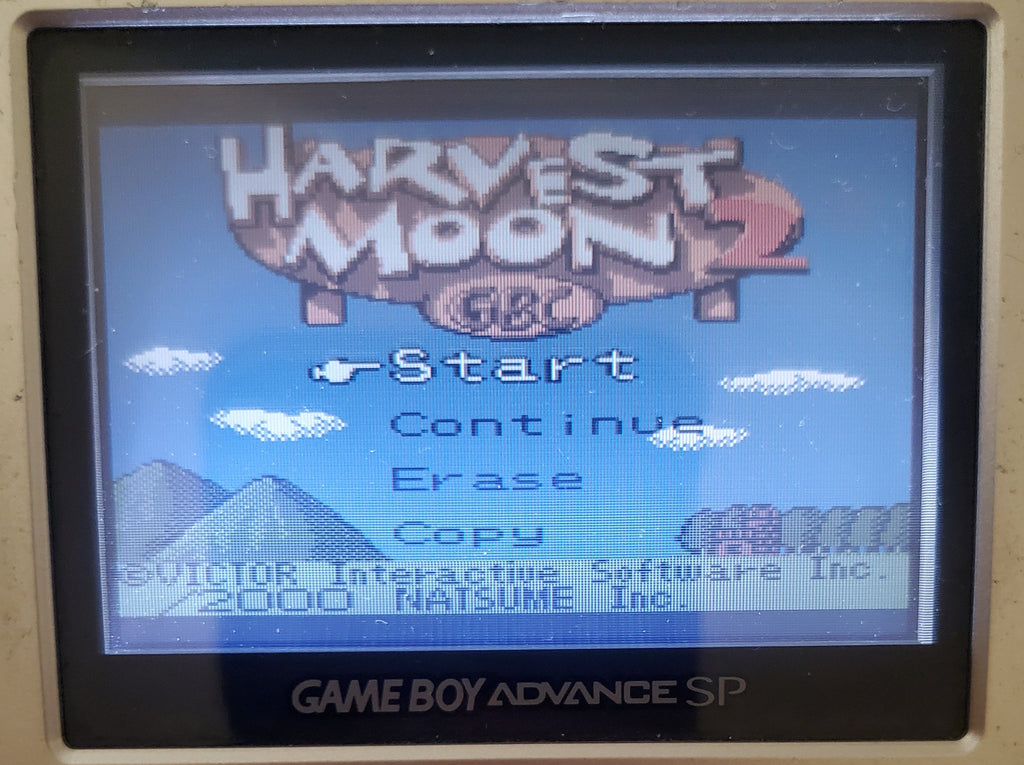 Harvest Moon 2 GBC Gameboy Color Video Game Cartridge Game Boy 2000