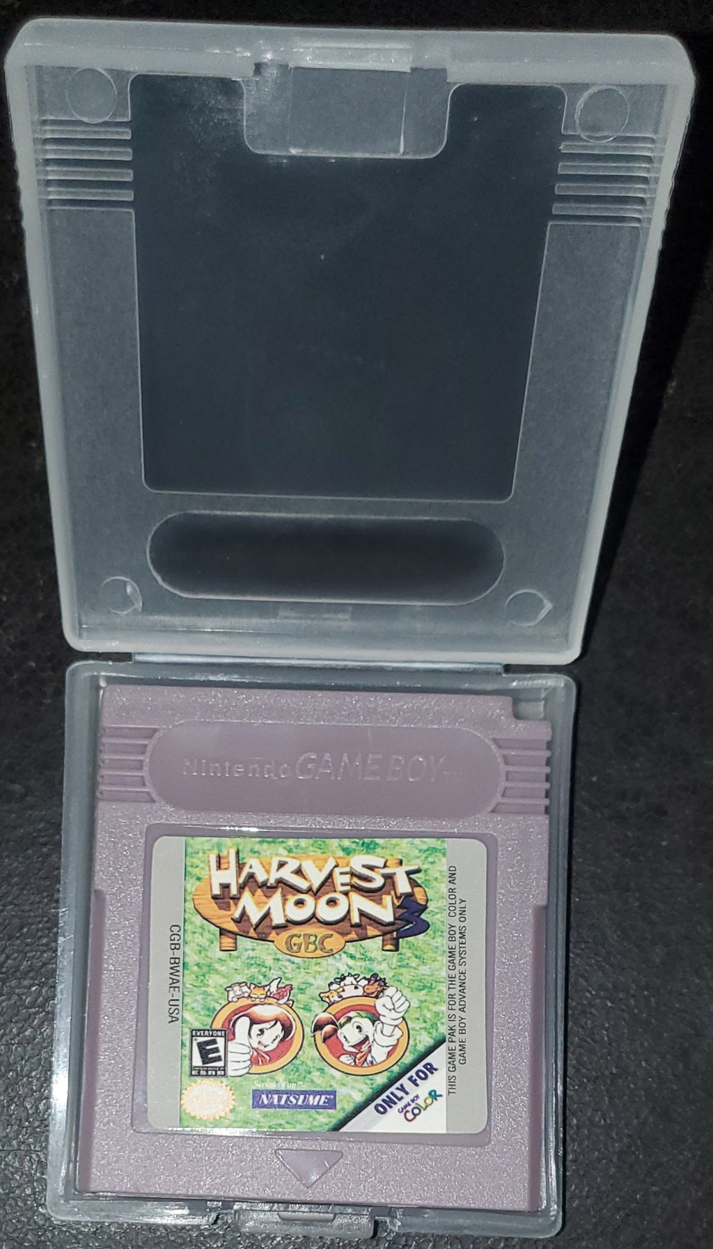 Harvest Moon 3 GBC Game Boy Color Video Game Cartridge 2001