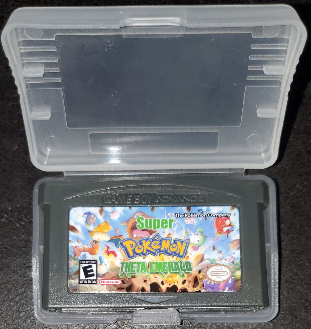 Pokemon Super Theta Emerald GBA ROM Hack Video Game Gameboy Advance