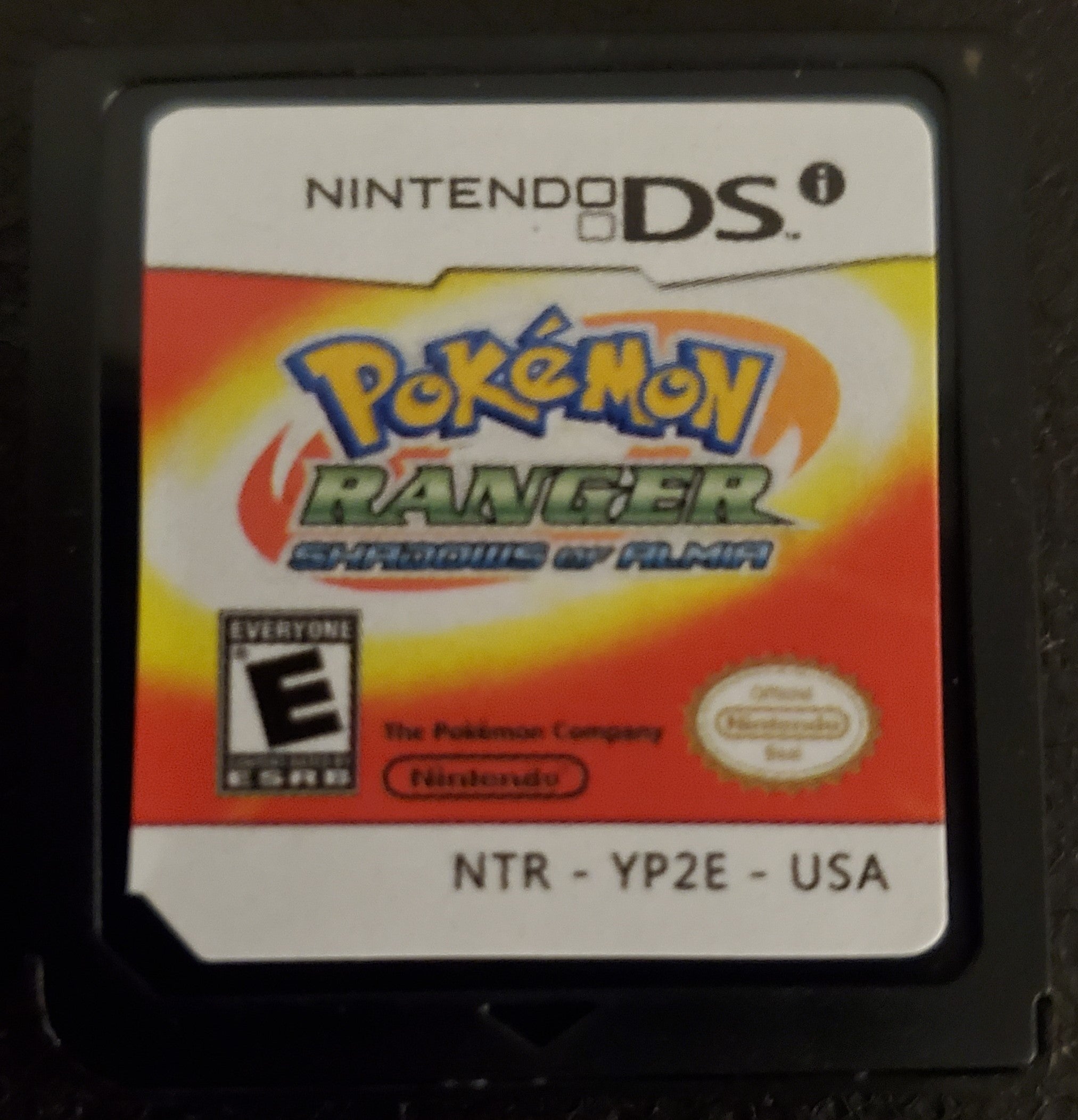 Pokemon Ranger Shadows of Almia NDS Video Game Nintendo DS 2008