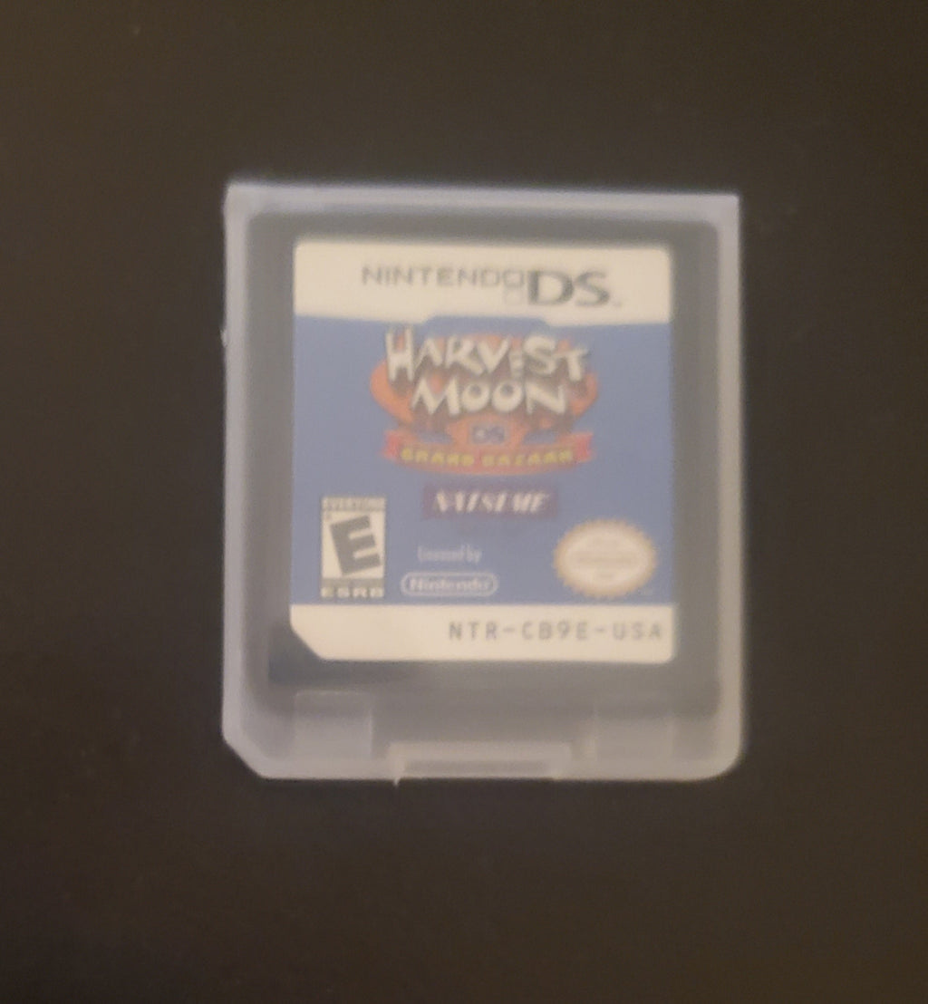 Harvest Moon DS Grand Bazaar NDS Video Game Cartridge Nintendo DS 2010