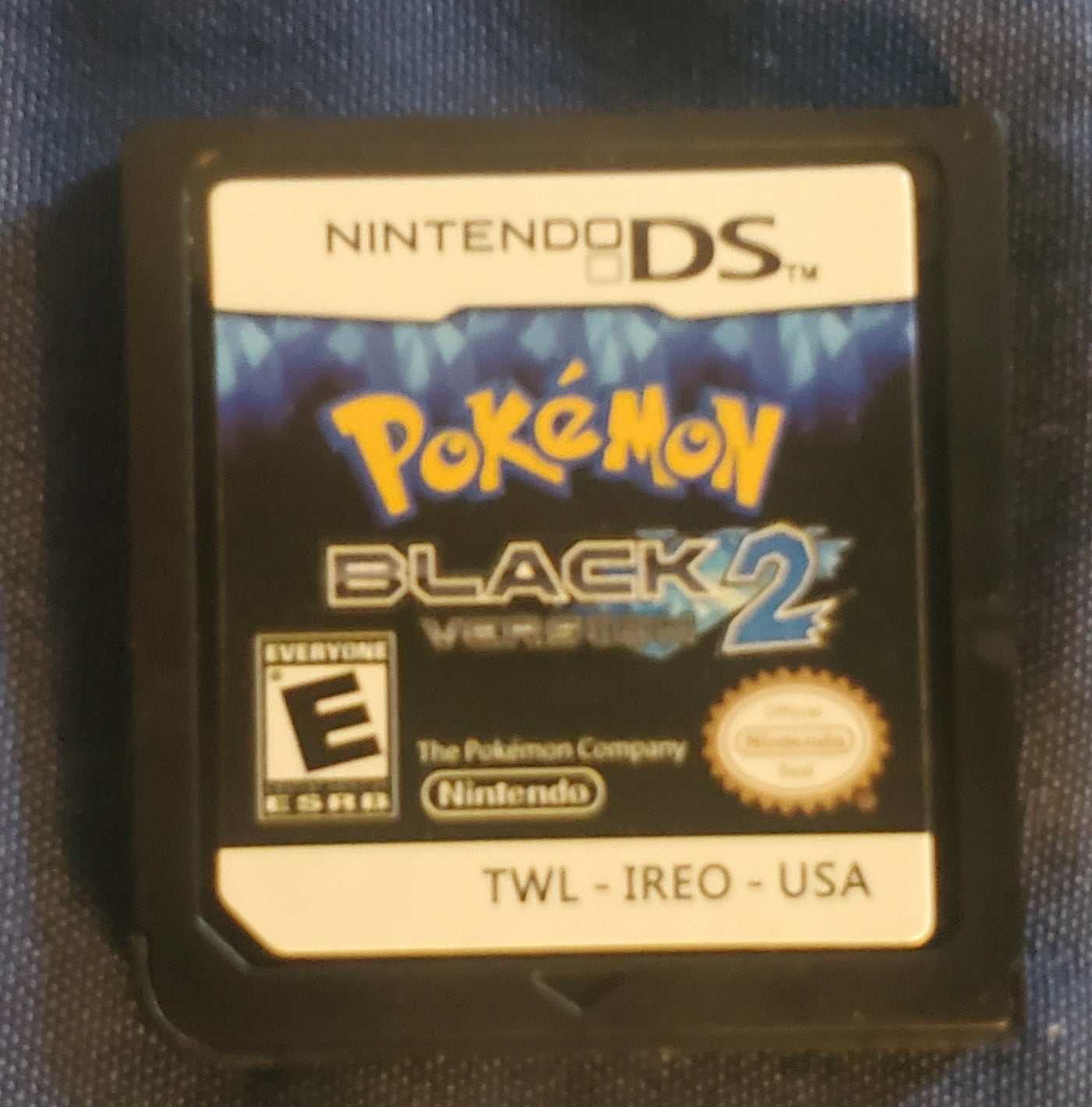 Pokemon Black Version 2 NDS Video Game Cartridge Nintendo DS 2012