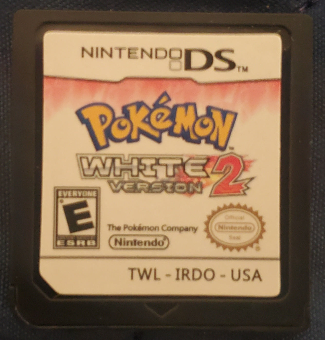 Pokemon White Version 2 NDS Video Game Cartridge Nintendo DS 2012