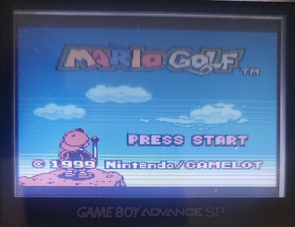 Mario Golf GBC Video Game Catridge Gameboy Color 1999