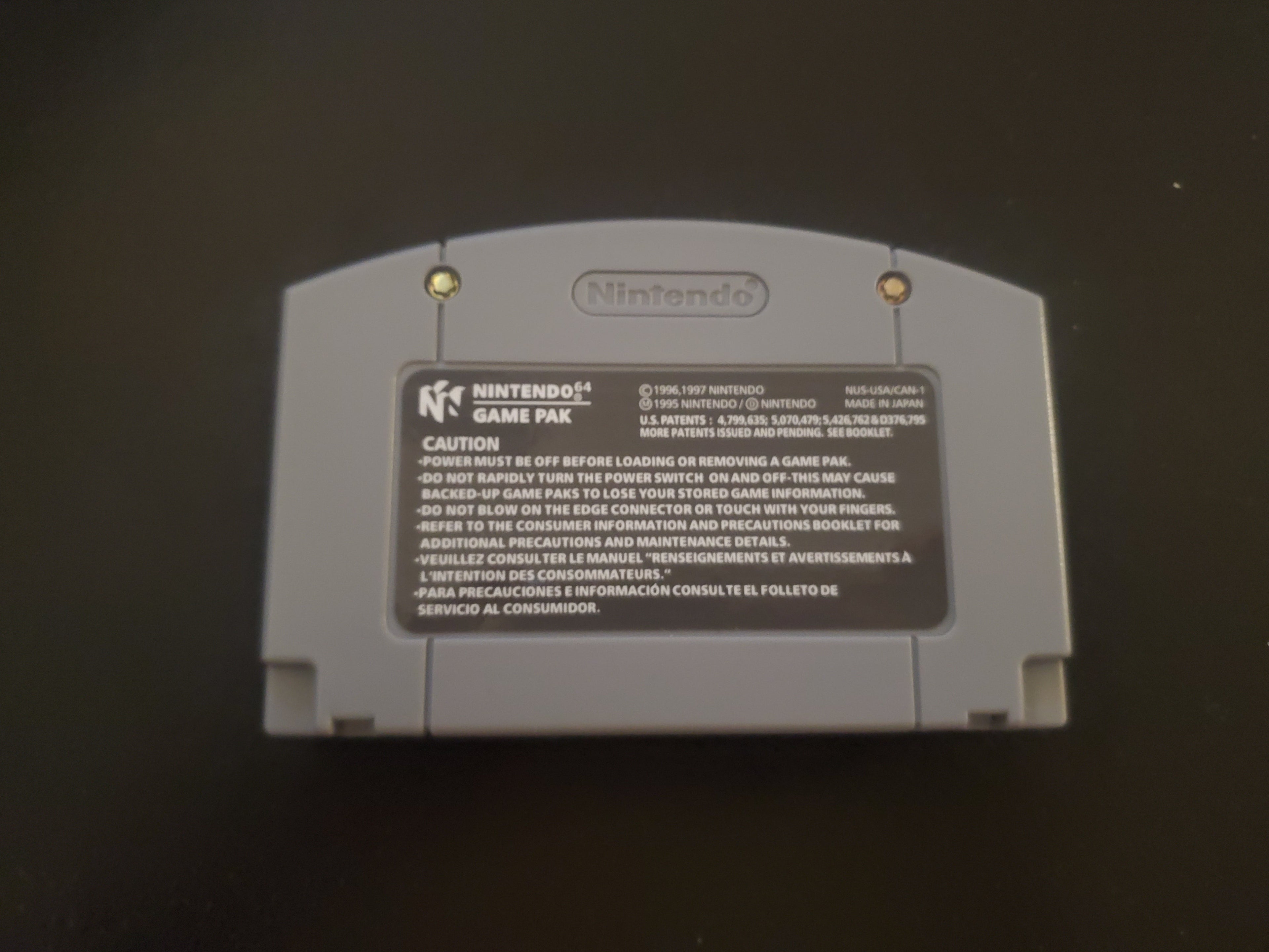Pokemon Stadium 1 N64 Nintendo 64 Video Game Cartridge 2000