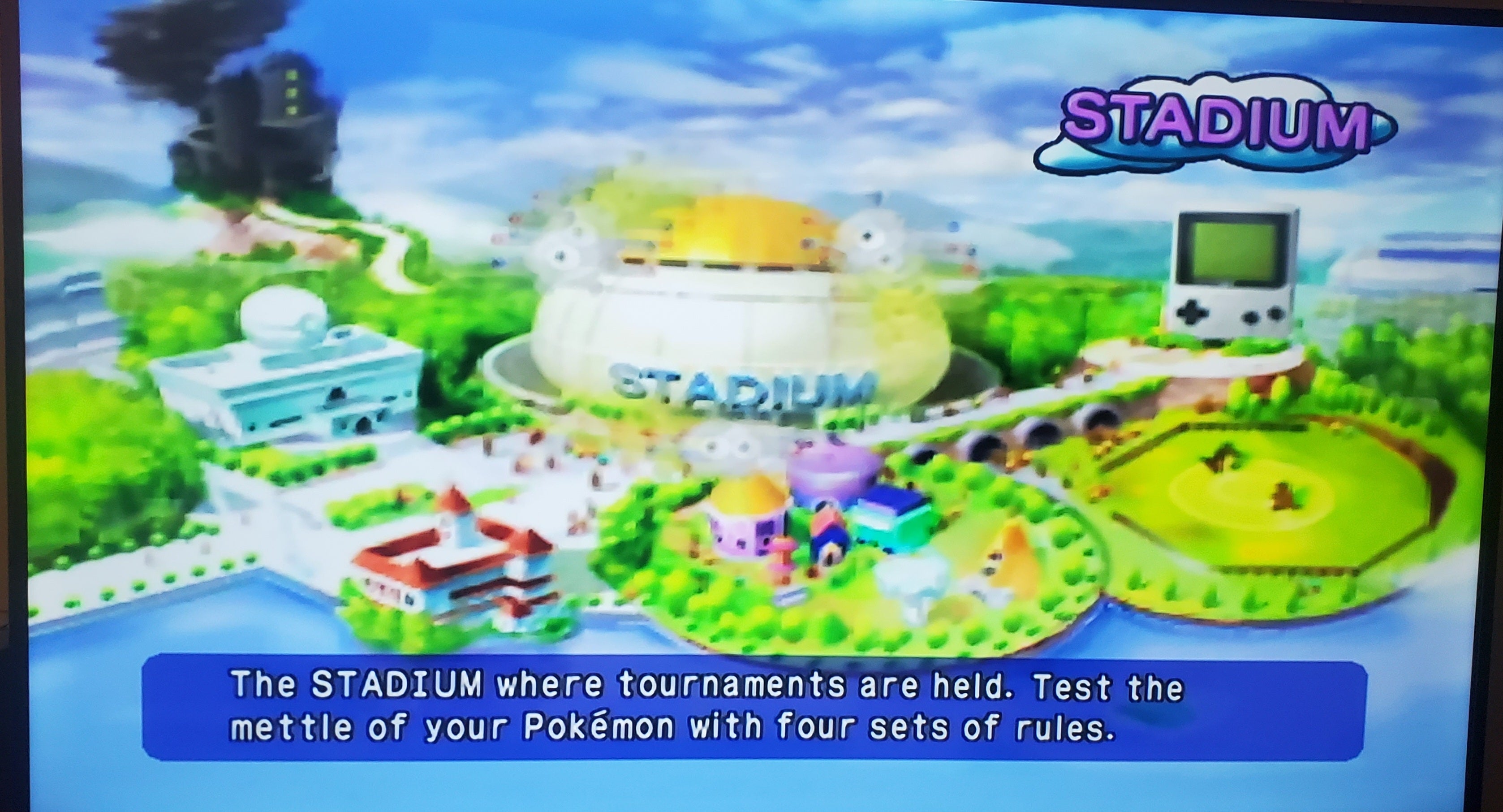 Pokemon Stadium 1 N64 Nintendo 64 Video Game Cartridge 2000