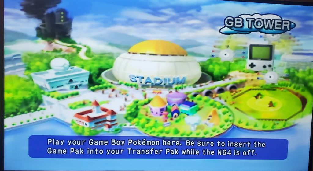 Pokemon Stadium 1 N64 Nintendo 64 Video Game Cartridge 2000
