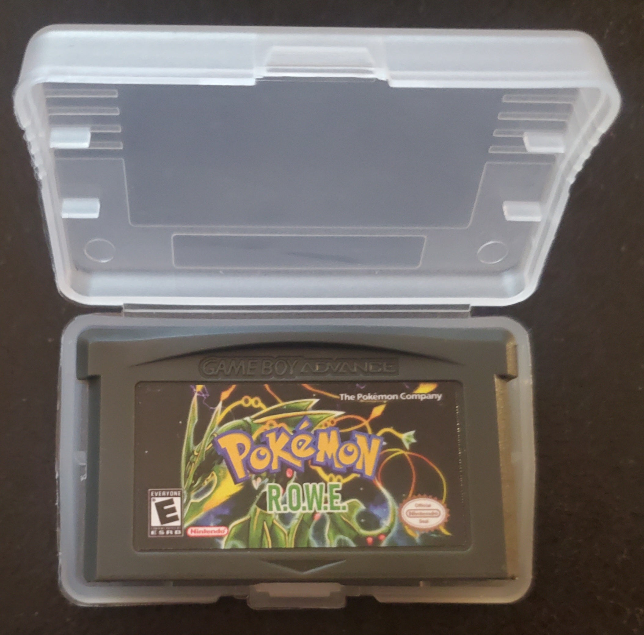 Pokemon R.O.W.E GBA Custom Pokemon ROM Hack Video Game Boy Advance