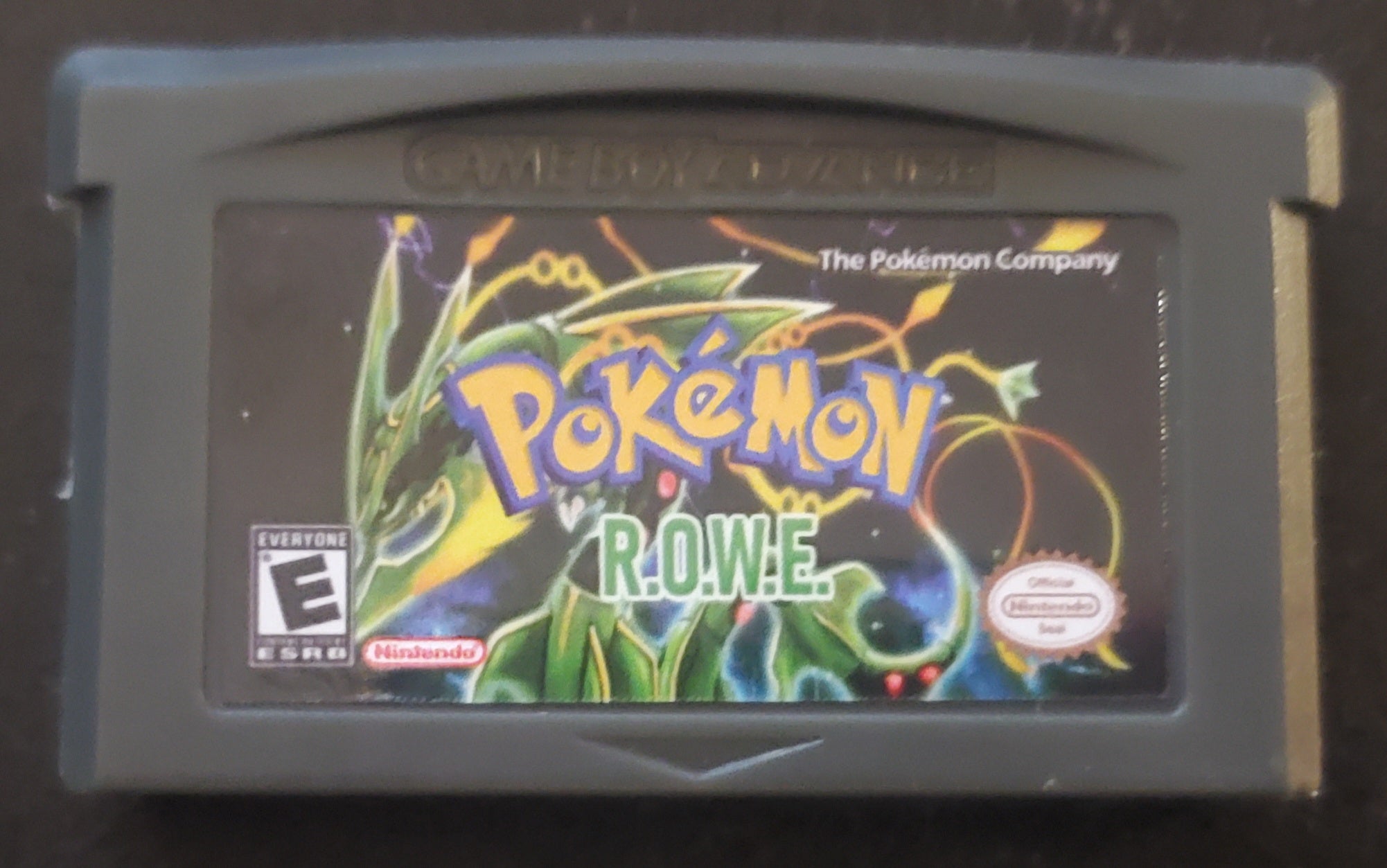 Pokemon R.O.W.E GBA Custom Pokemon ROM Hack Video Game Boy Advance