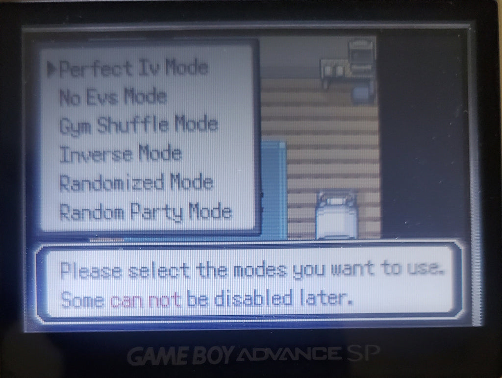 Pokemon R.O.W.E GBA Custom Pokemon ROM Hack Video Game Boy Advance