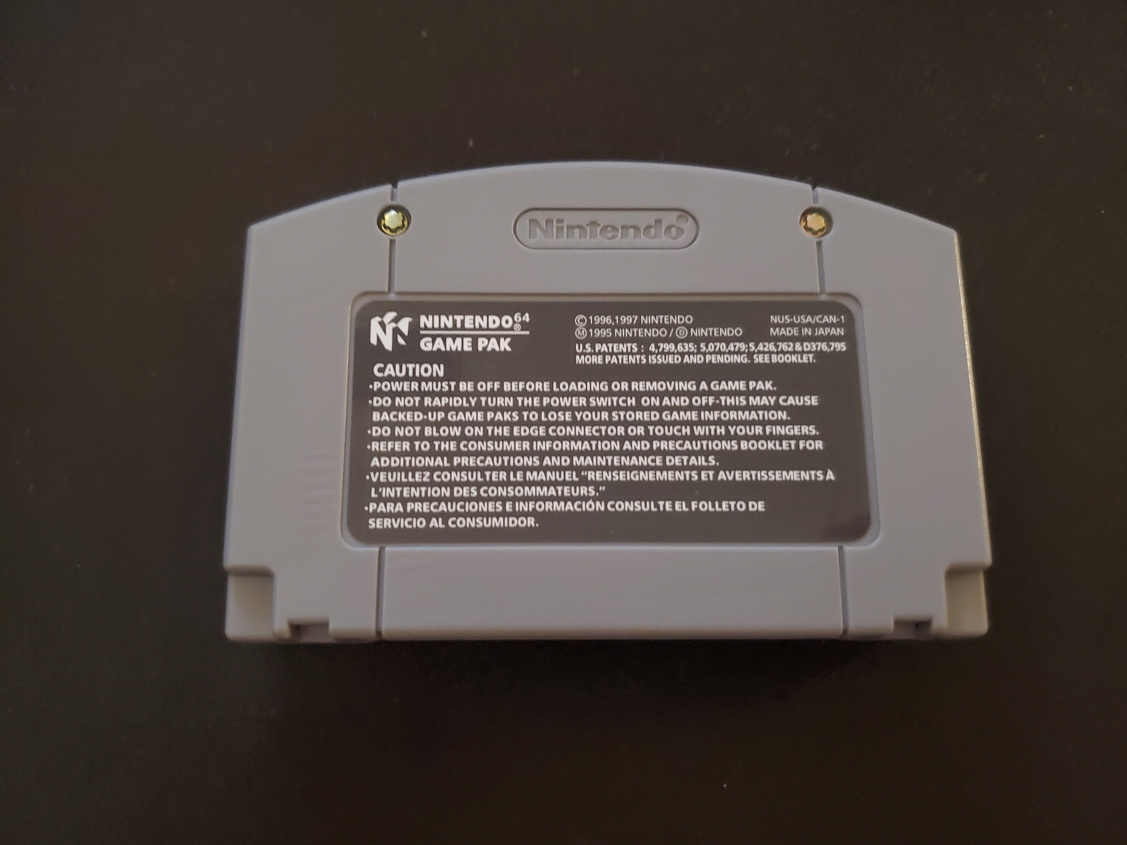 Mortal Kombat Trilogy N64 Nintendo 64 Video Game Cartridge 1996