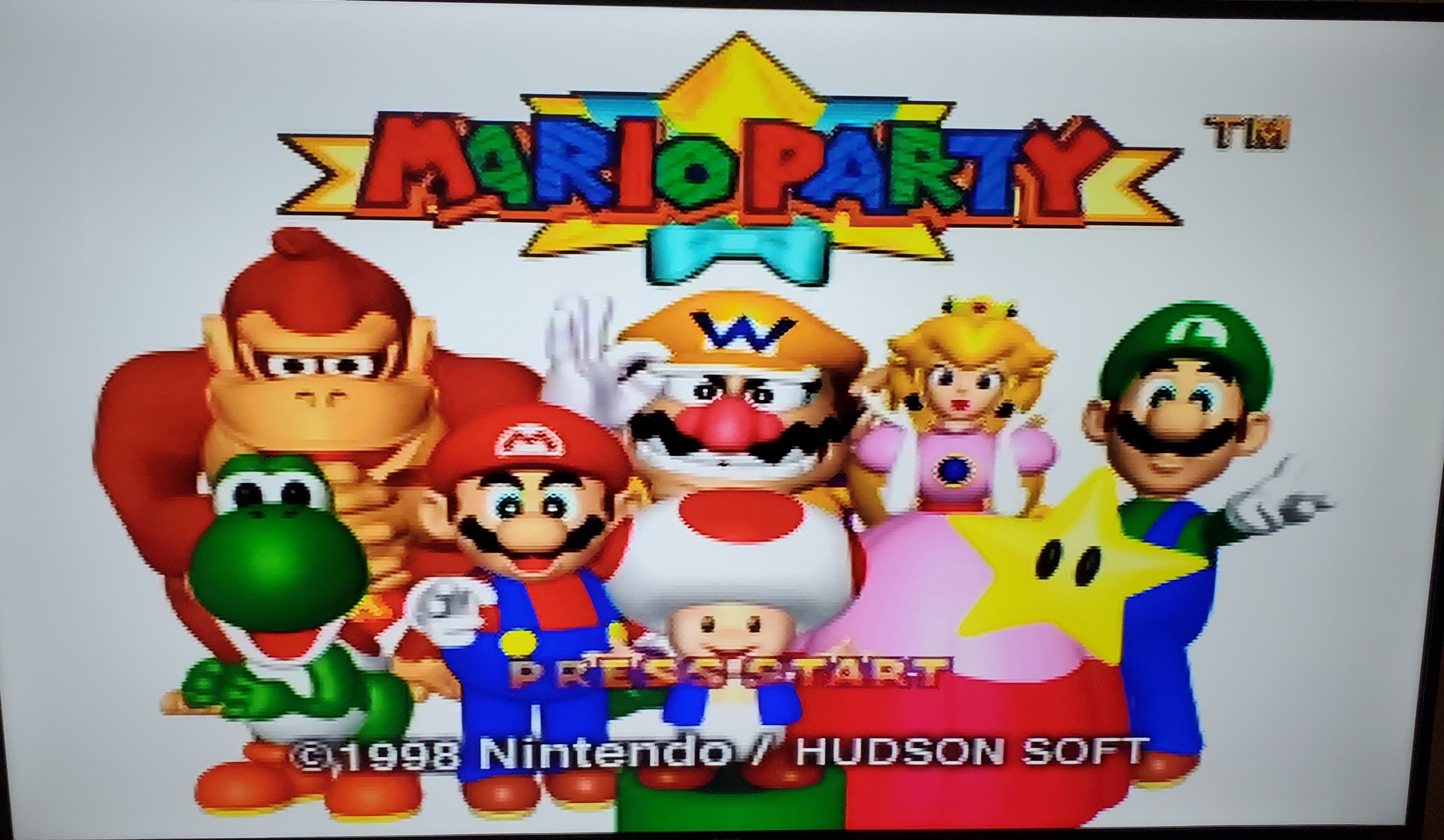 Mario Party 1 N64 Nintendo 64 Video Game Cartridge 1999