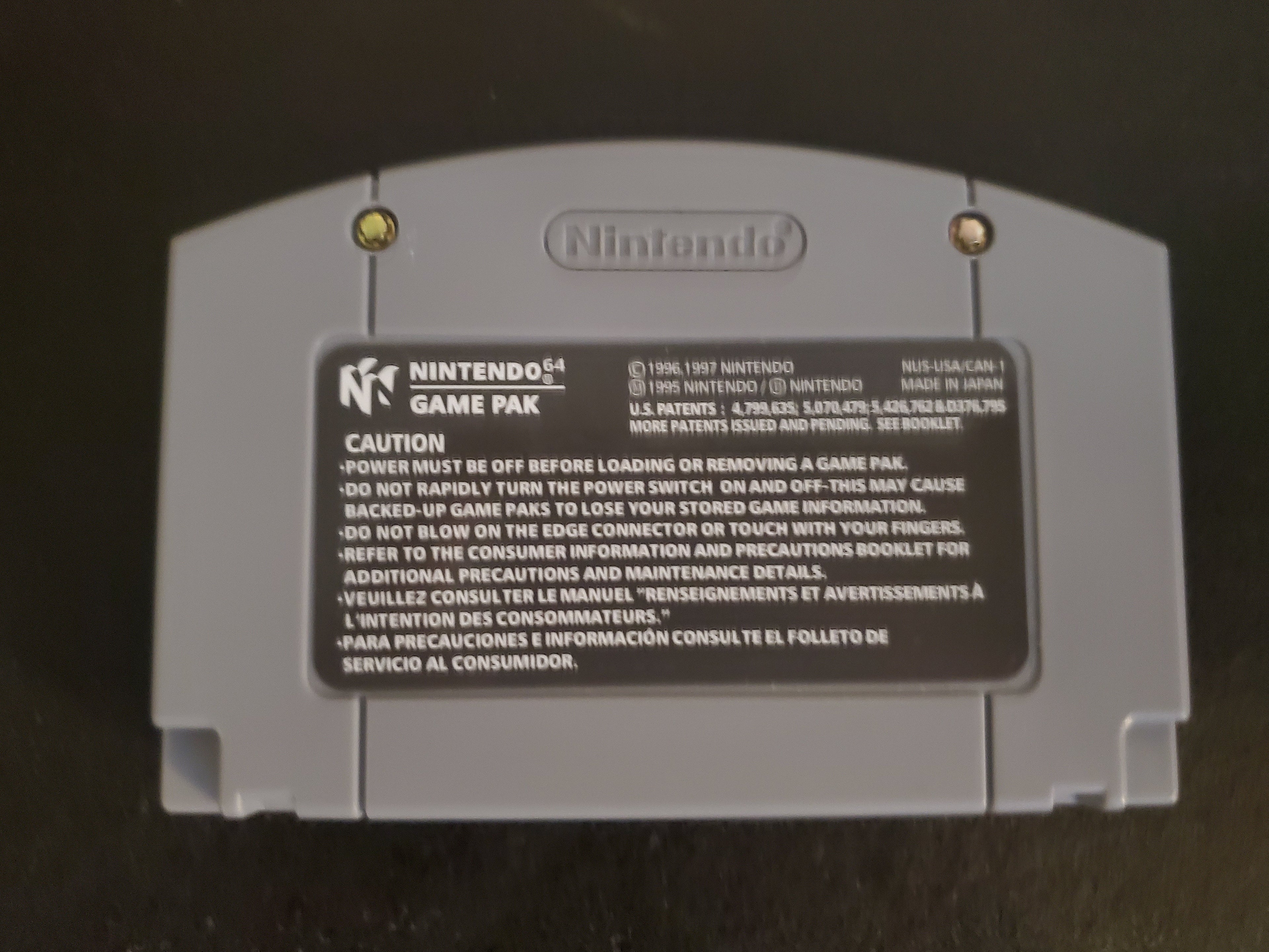 Mario Party 1 N64 Nintendo 64 Video Game Cartridge 1999