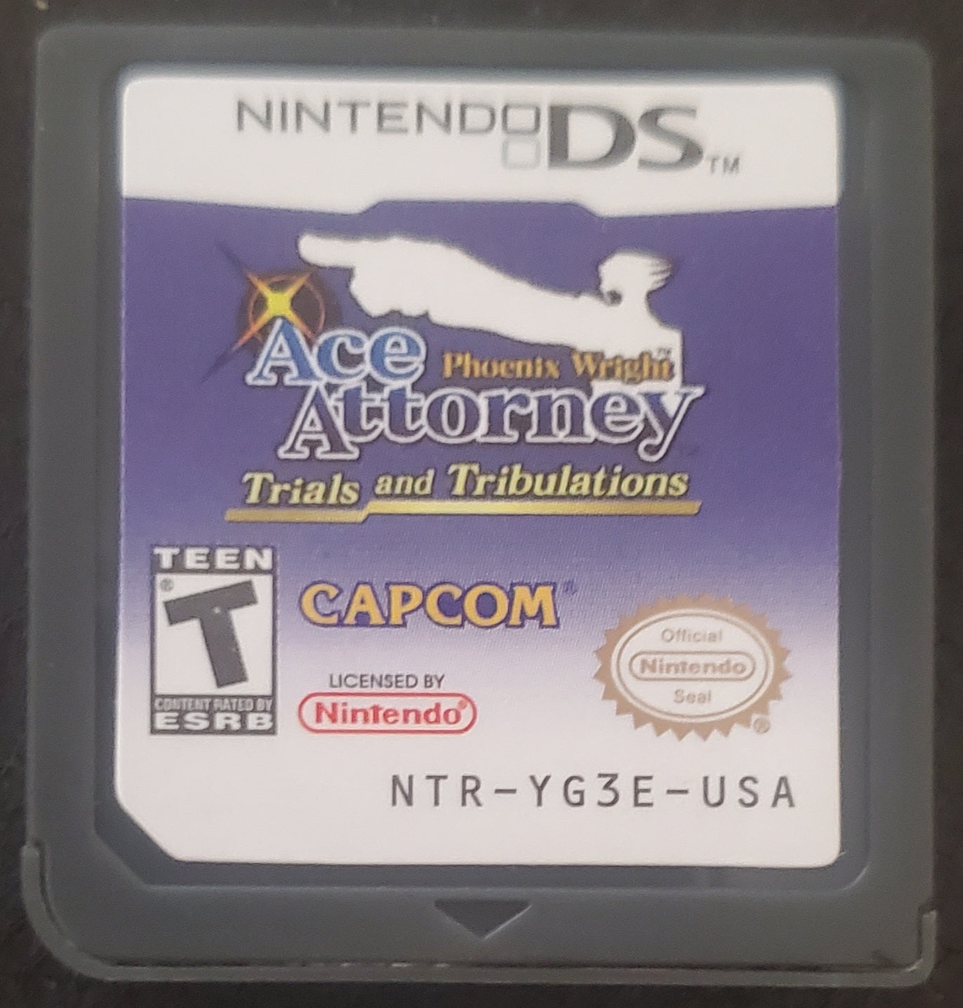 Phoenix Wright Ace Attorney Trials & Tribulations Game Nintendo DS NDS