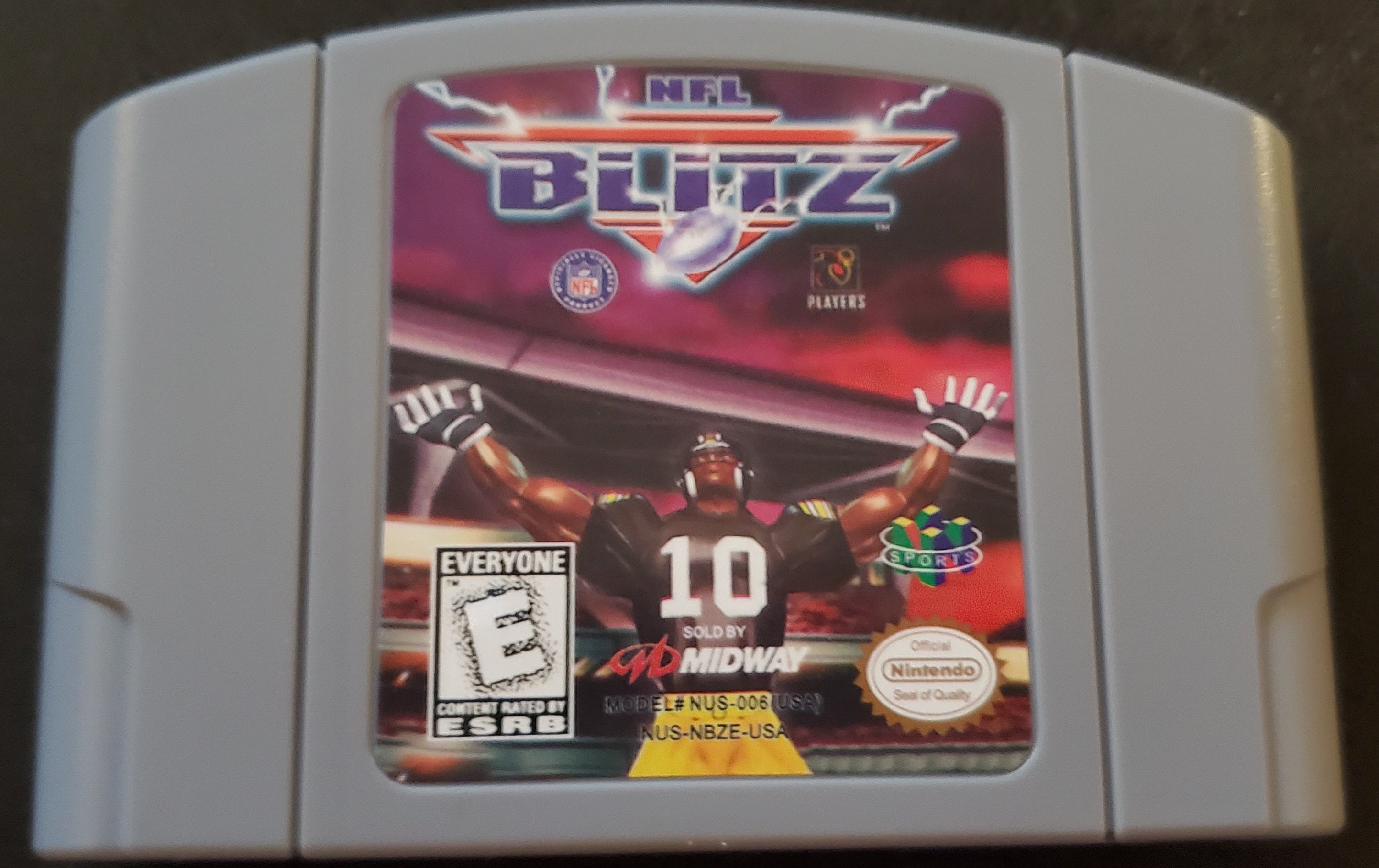 NFL Blitz N64 Nintendo 64 Video Game Cartridge 1998
