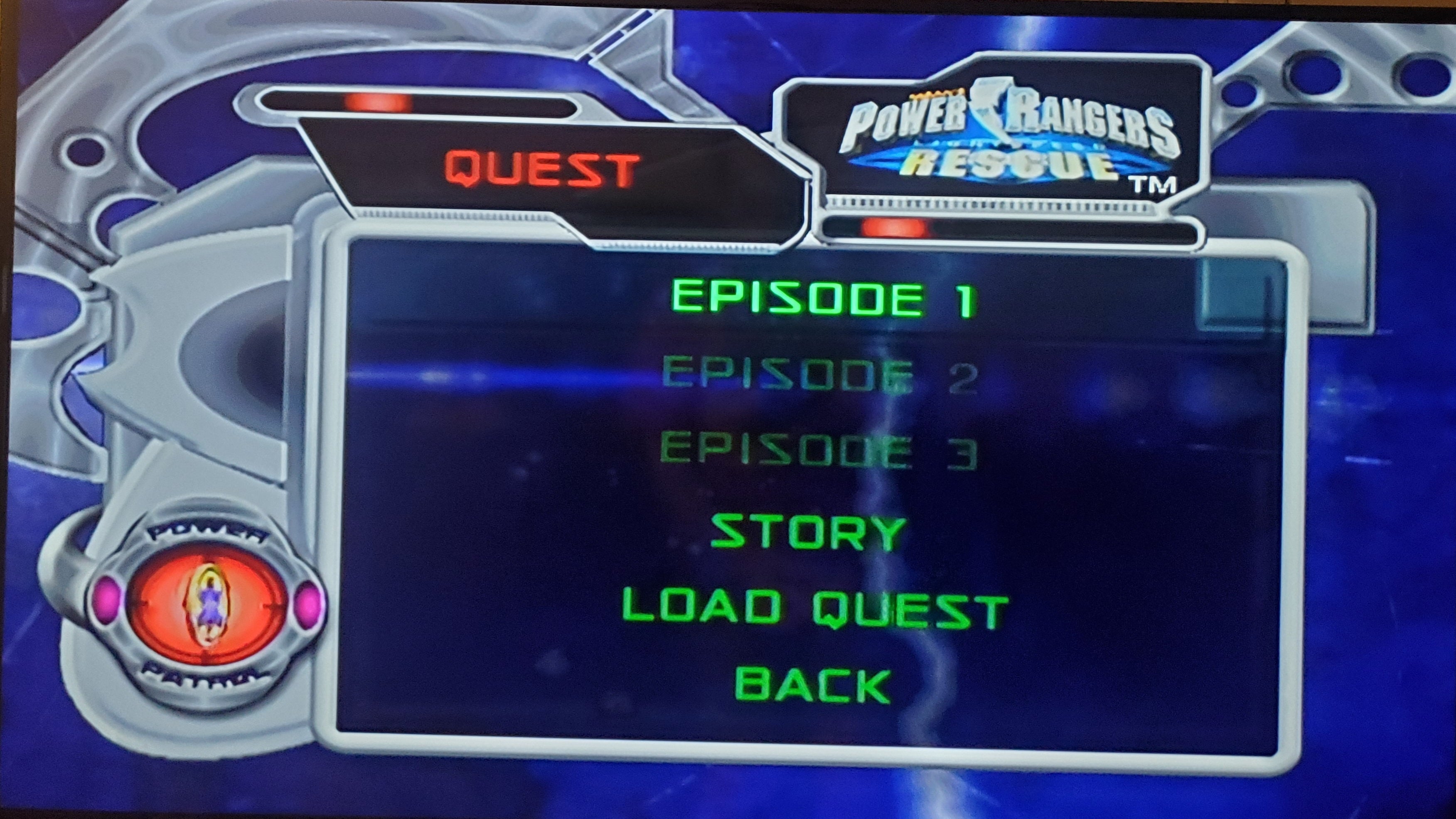 Power Rangers Lightspeed Rescue N64 Nintendo 64 Video Game 2000