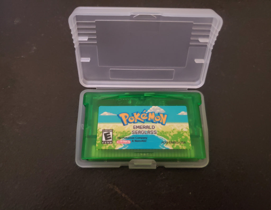Pokemon Emerald Seaglass GBA Pokemon ROM Hack Video Game Boy Advance