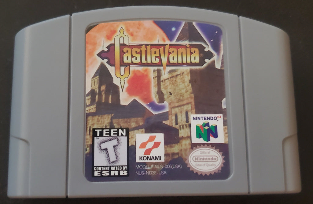 Castlevania N64 Nintendo 64 Video Game Cartridge 1999