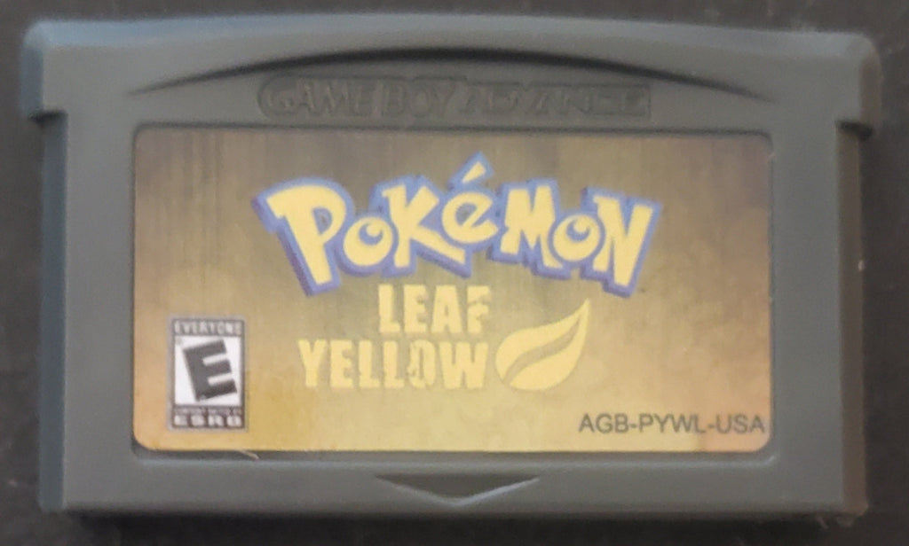 Pokemon Leaf Yellow GBA ROM Hack Video Game Custom Gameboy Advance
