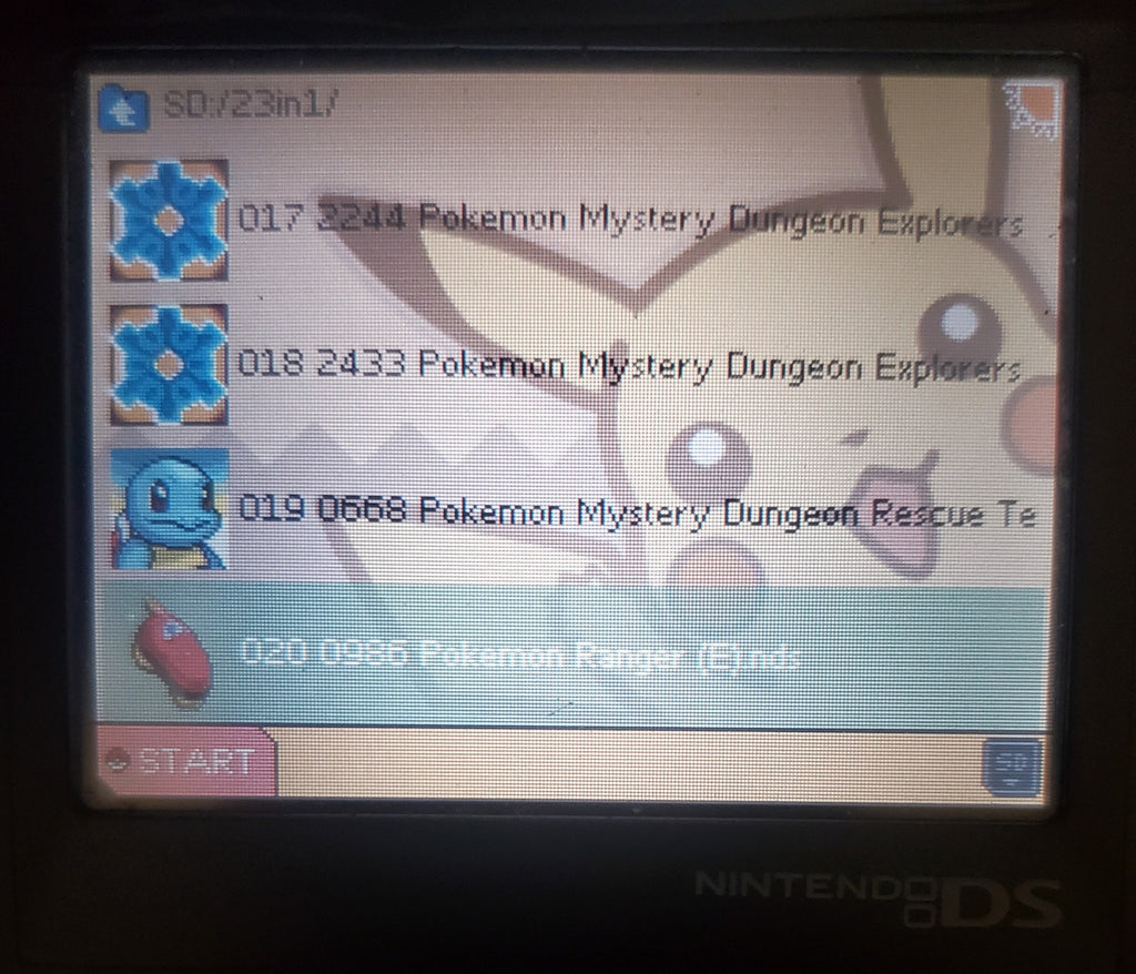 Pokemon 23 in 1 NDS Nintendo DS Huge Collection Great Value Lot In Box