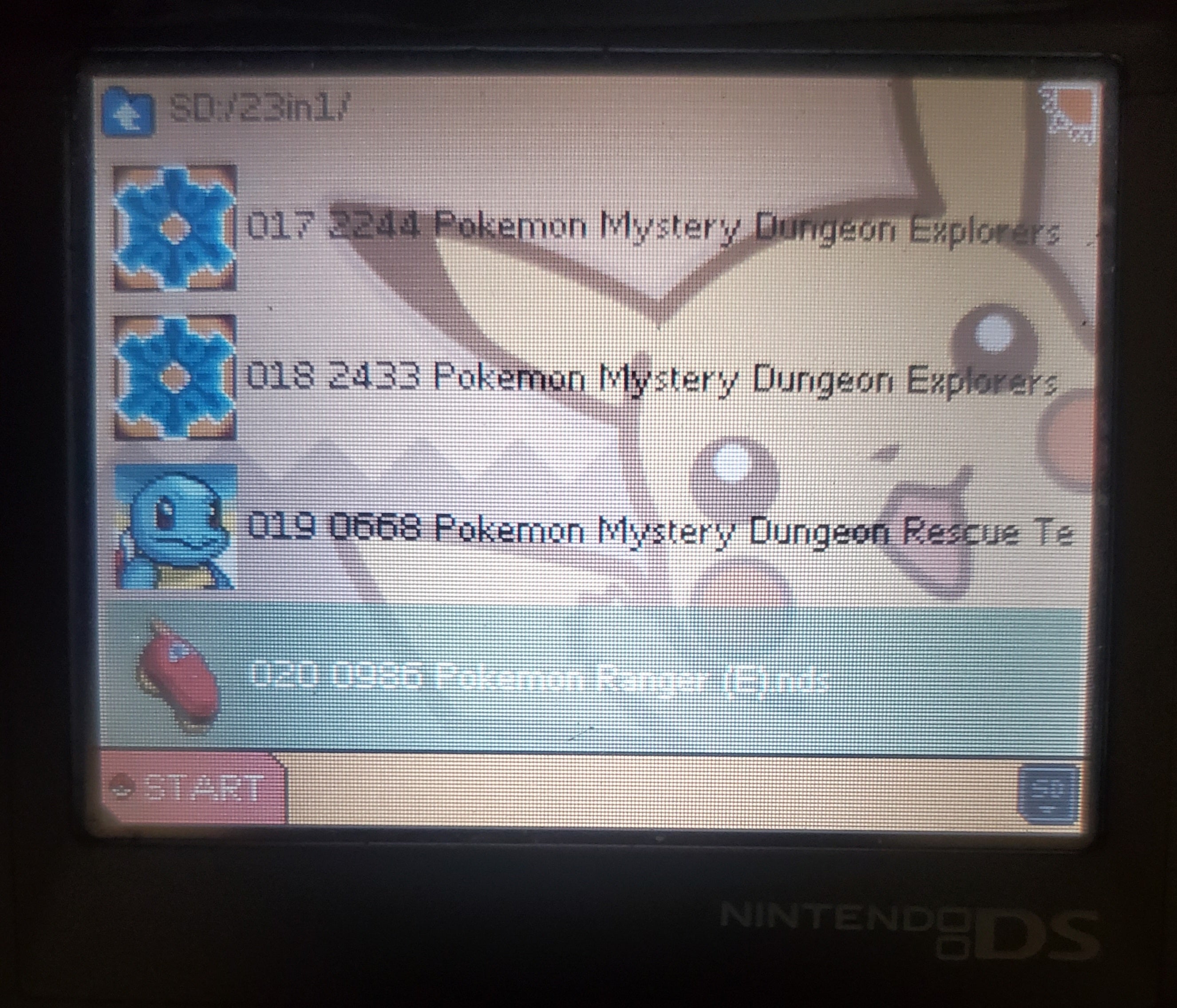 Pokemon 23 in 1 NDS Nintendo DS Huge Collection Great Value Lot In Box