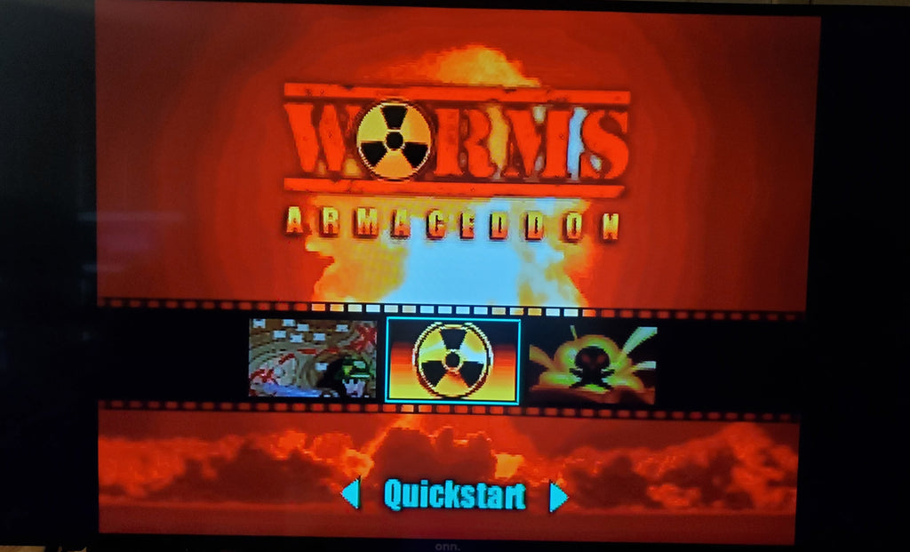 Worms Armageddon N64 Nintendo 64 Video Game Cartridge 2000