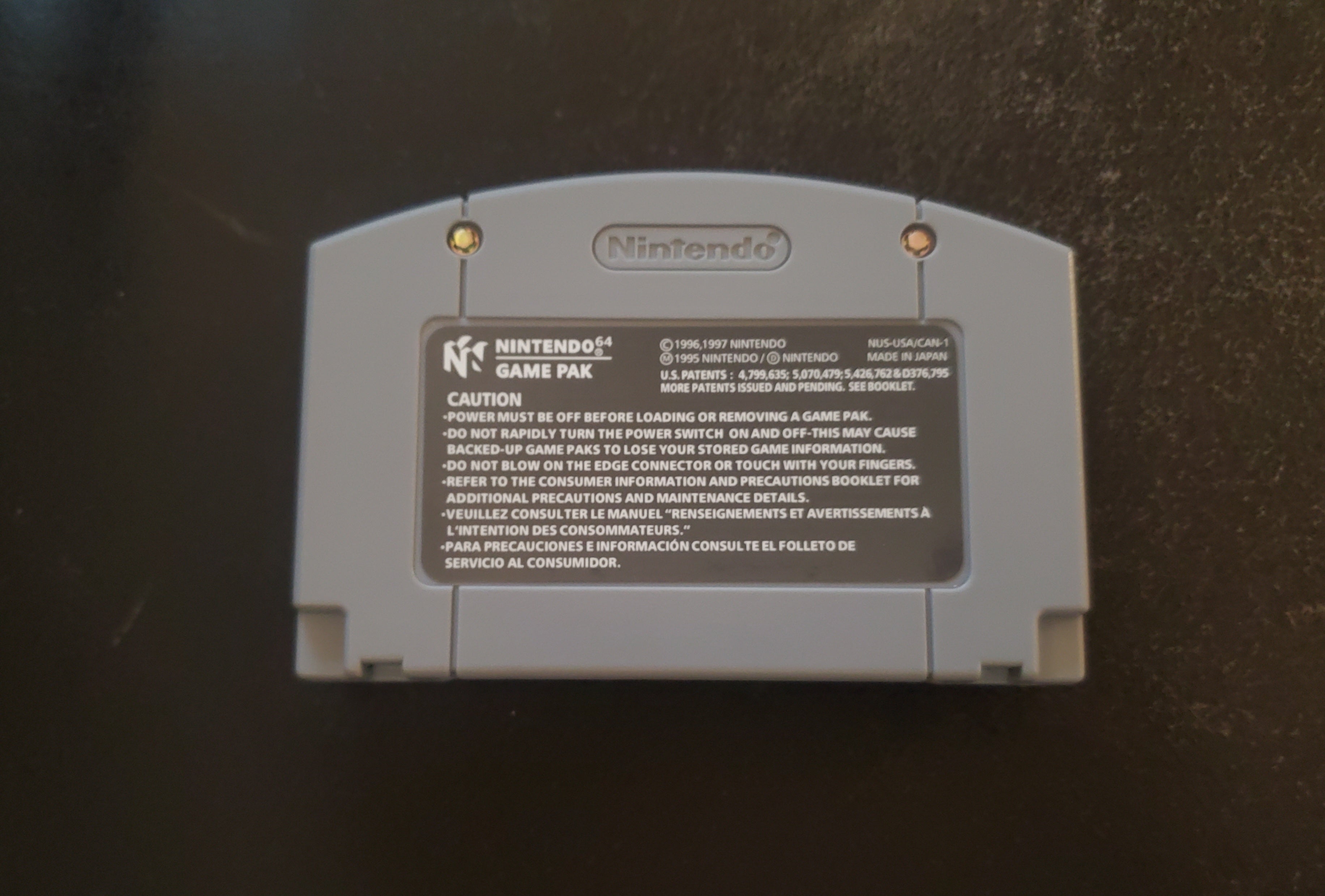 Mega Man 64 N64 Nintendo 64 Video Game Cartridge 2001