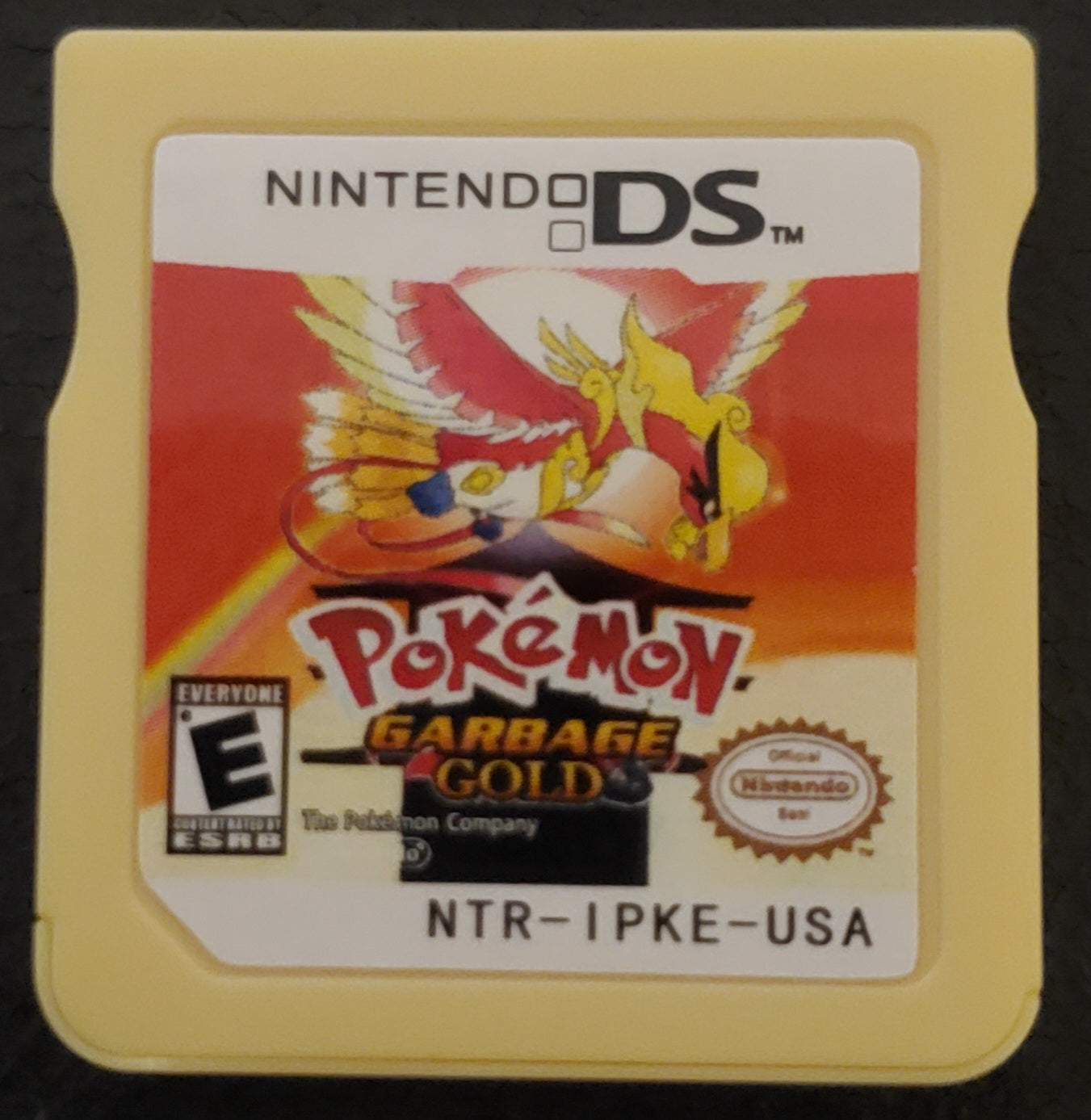 Pokemon GarbageGold NDS Nintendo DS Custom ROM Hack Video Game