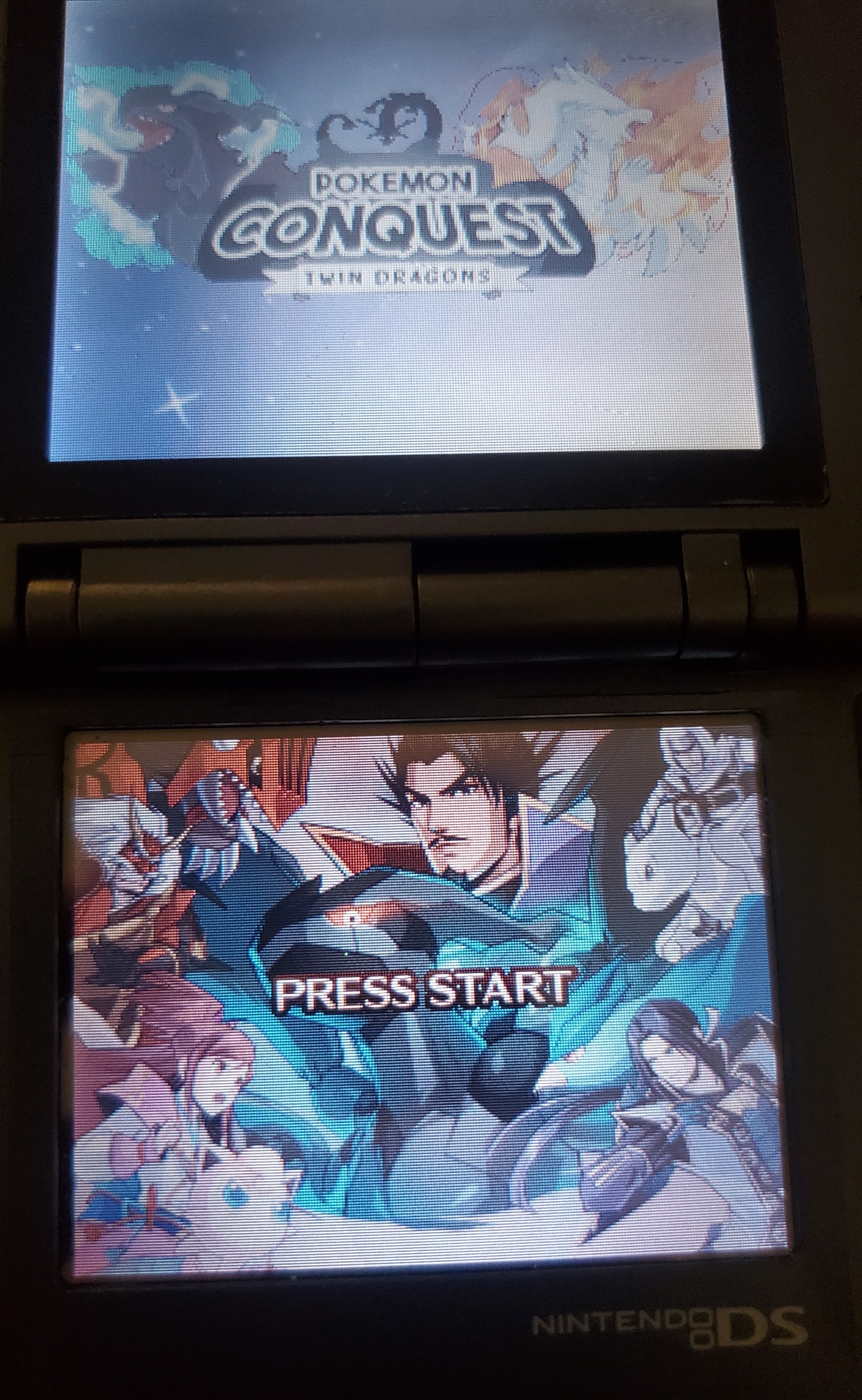 Pokemon Conquest Twin Dragons NDS Nintendo DS ROM Hack Video Game