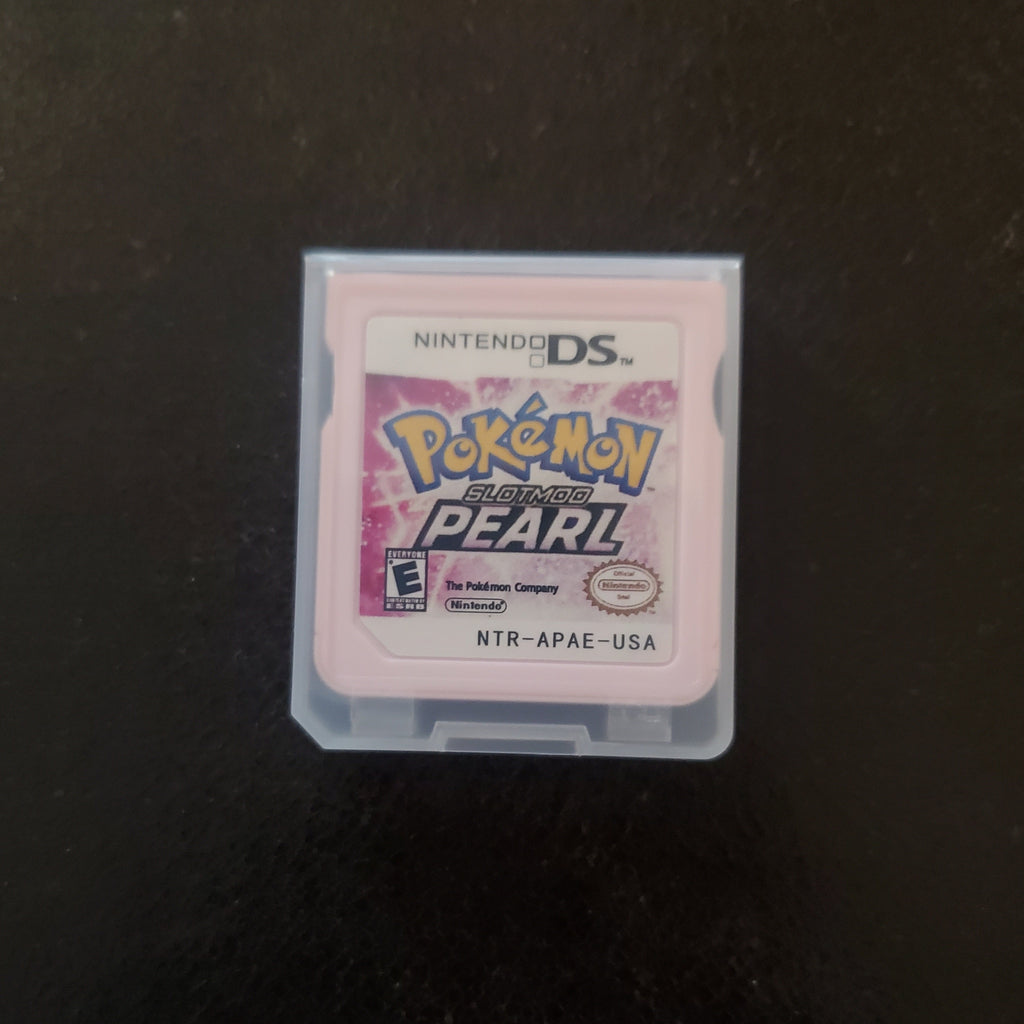 Pokemon SlotMod Pearl NDS Nintendo DS Custom ROM Hack Video Game