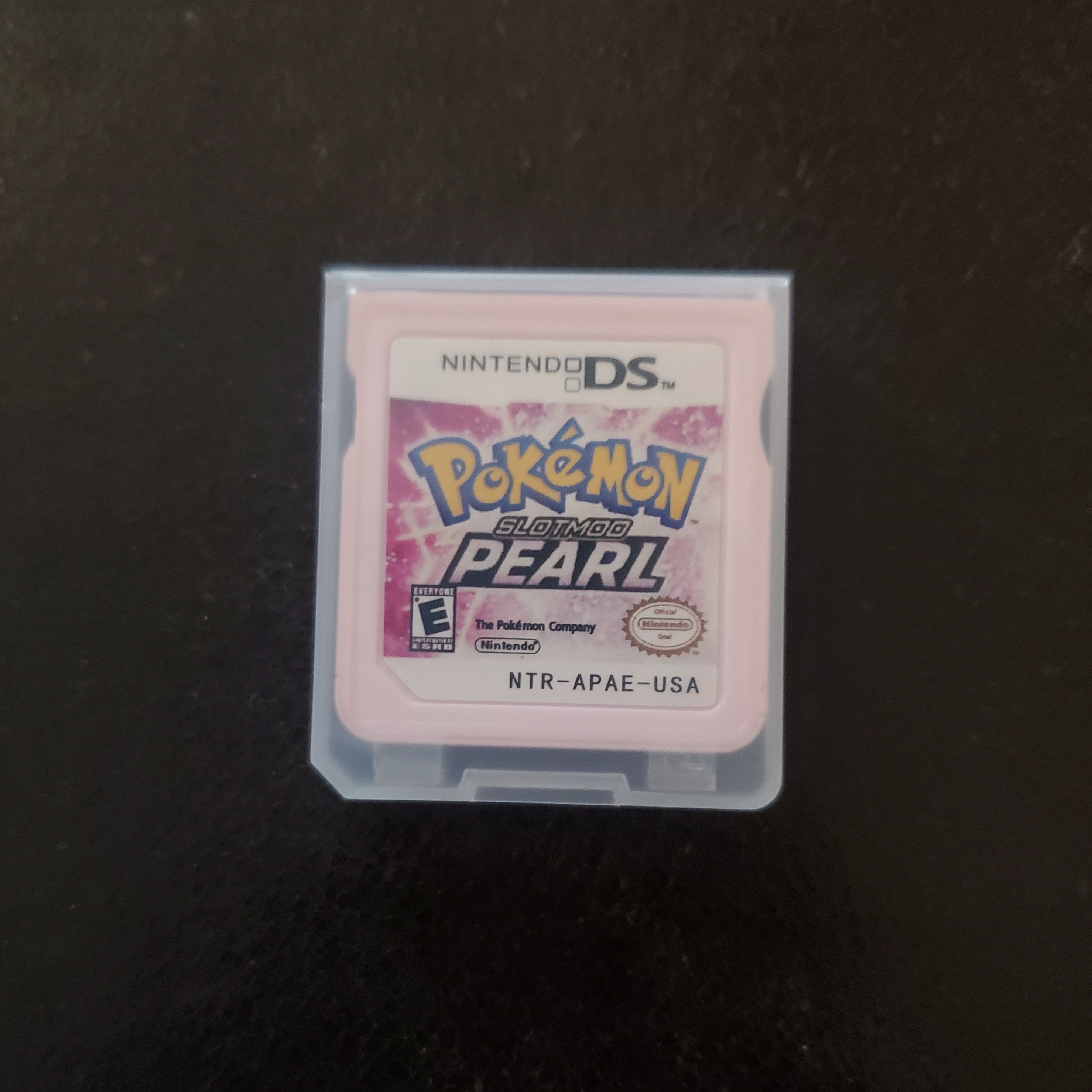 Pokemon SlotMod Pearl NDS Nintendo DS Custom ROM Hack Video Game