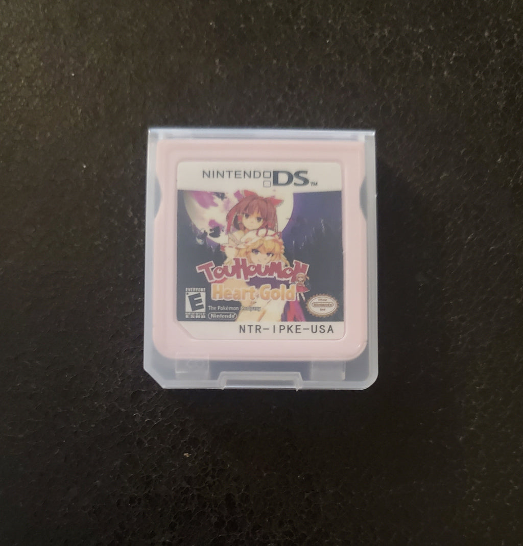 Pokemon Touhoumon HeartGold NDS Nintendo DS Custom ROM Hack Video Game