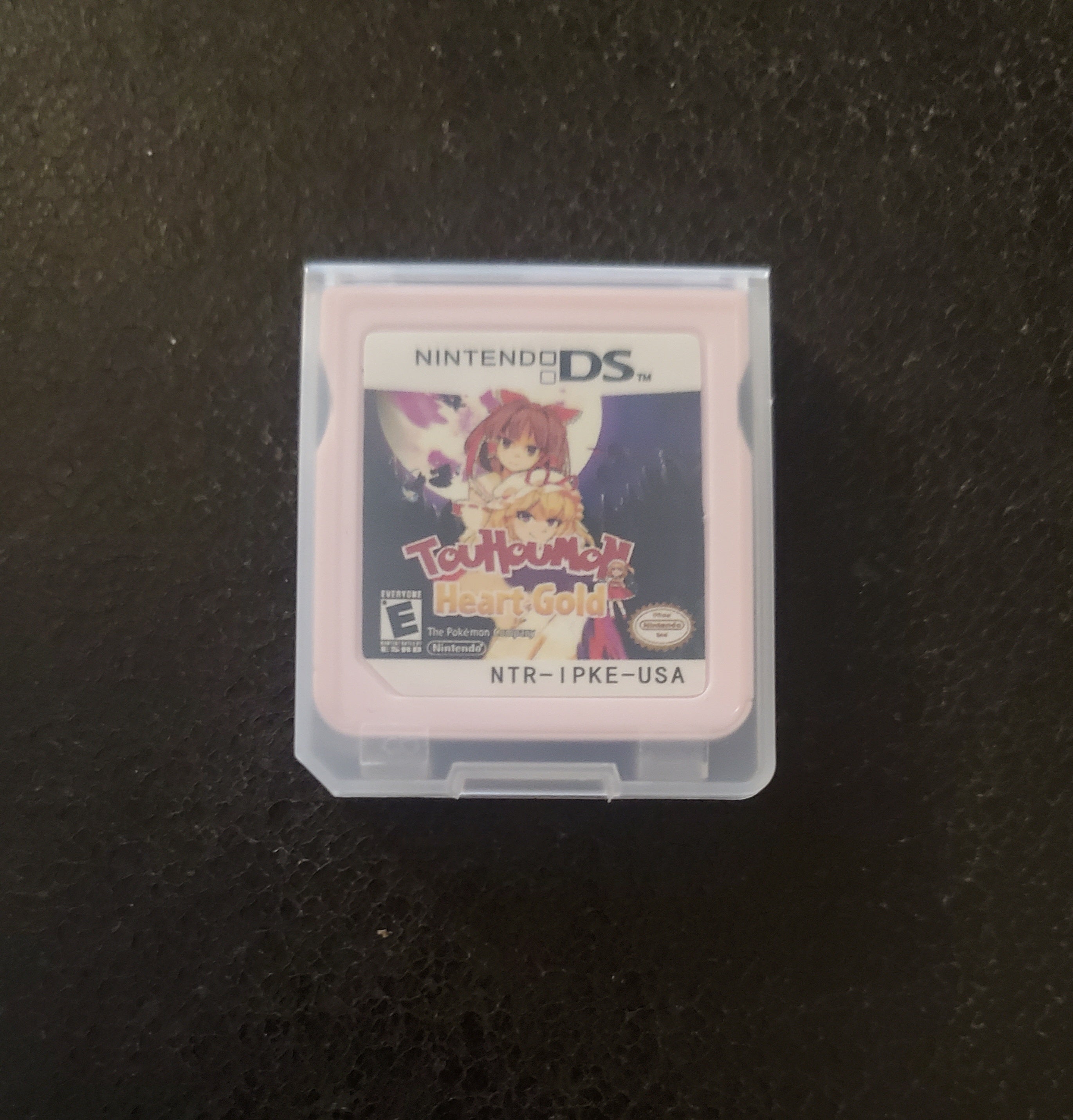 Pokemon Touhoumon HeartGold NDS Nintendo DS Custom ROM Hack Video Game