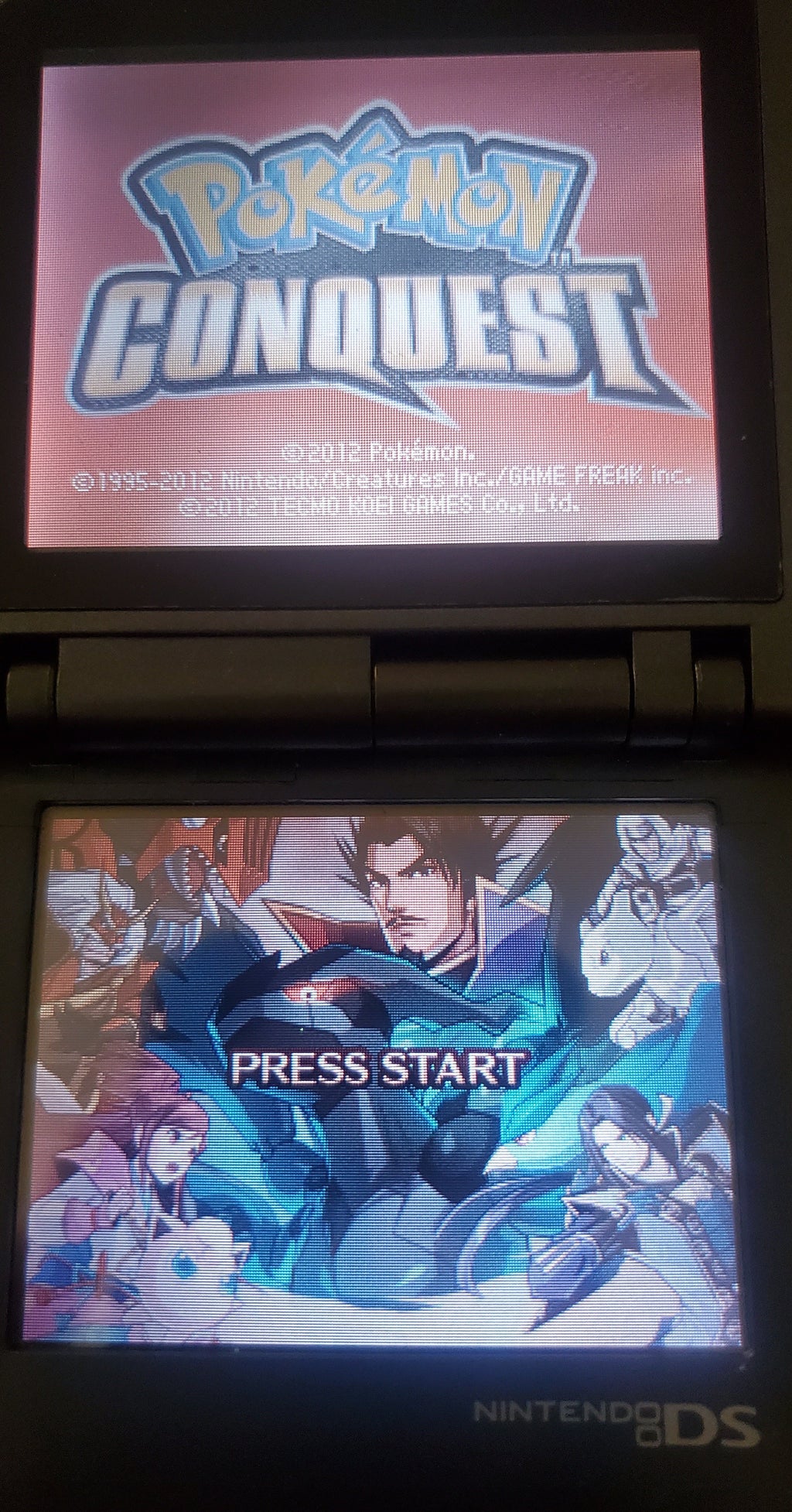 Pokemon Conquest NDS Video Game Nintendo DS 2012